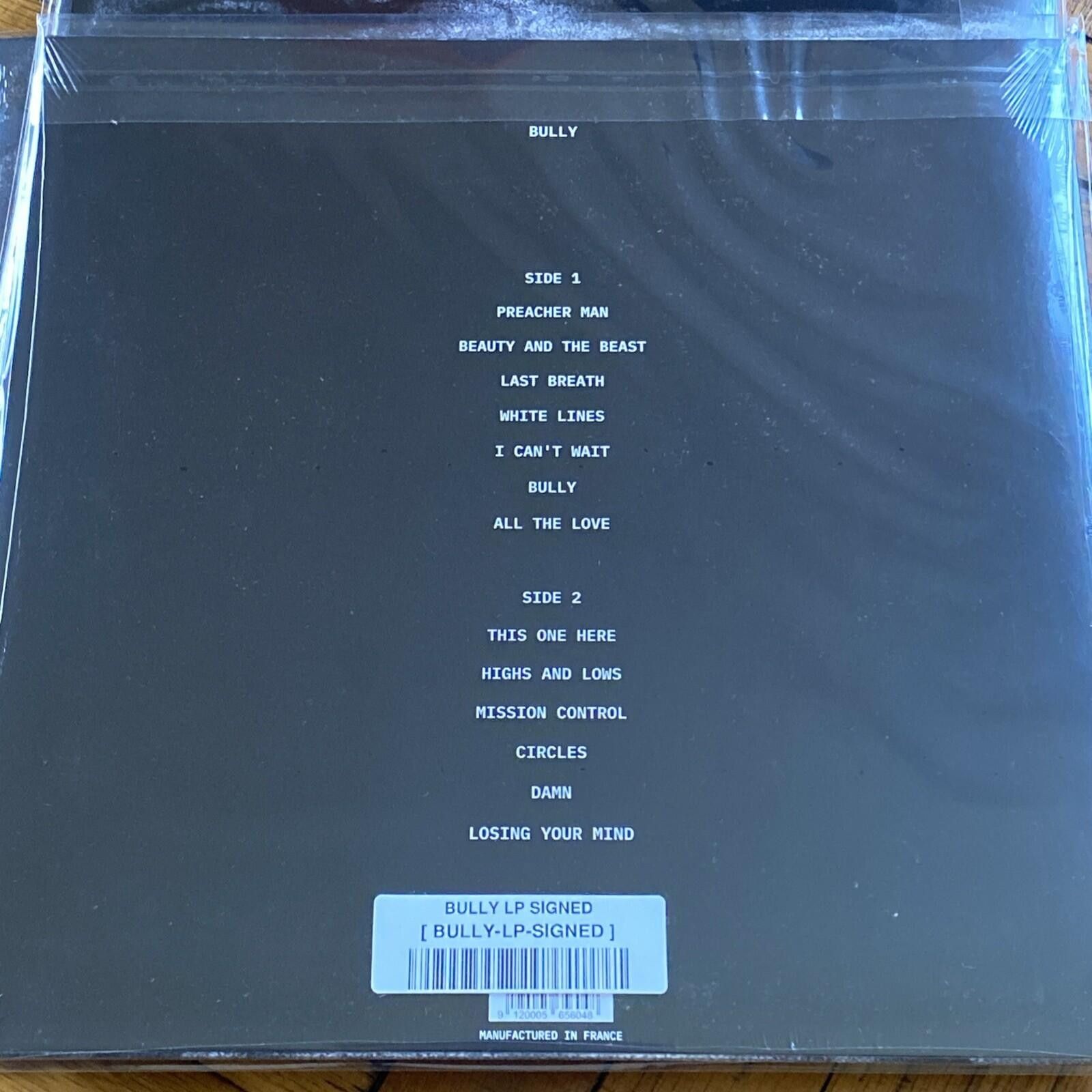 Other Kanye West Ye BULLY SIGNED Vinyl LP Autographed Cover Clear Size ONE SIZE - 2 Thumbnail