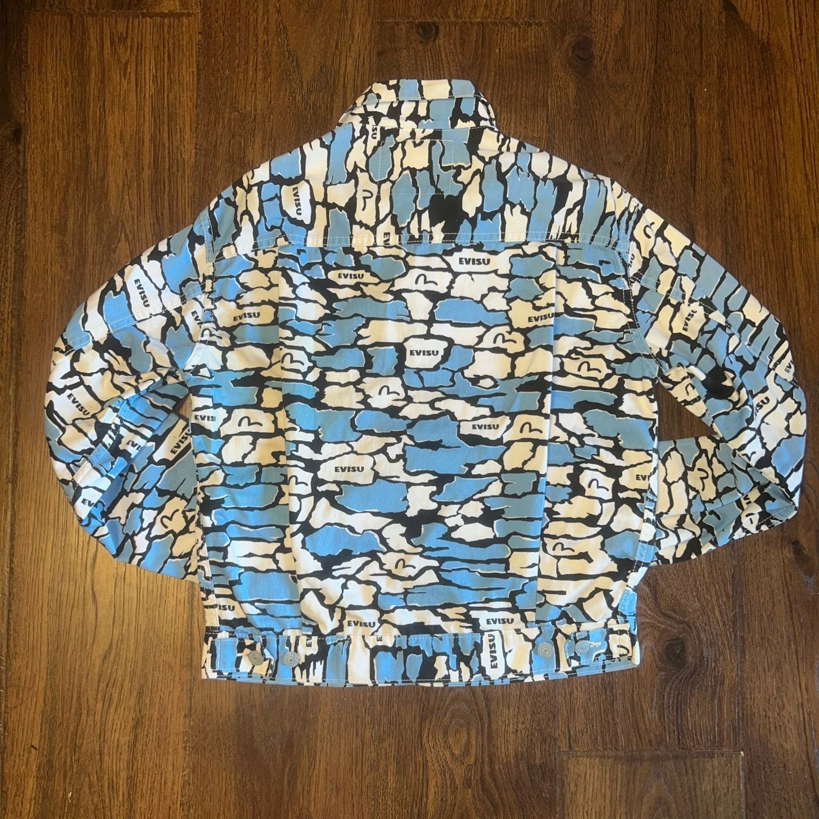 Evisu Evisu Ishigaki Camo Trucker Jacket. Size M / US 6-8 / IT 42-44 - 9 Thumbnail