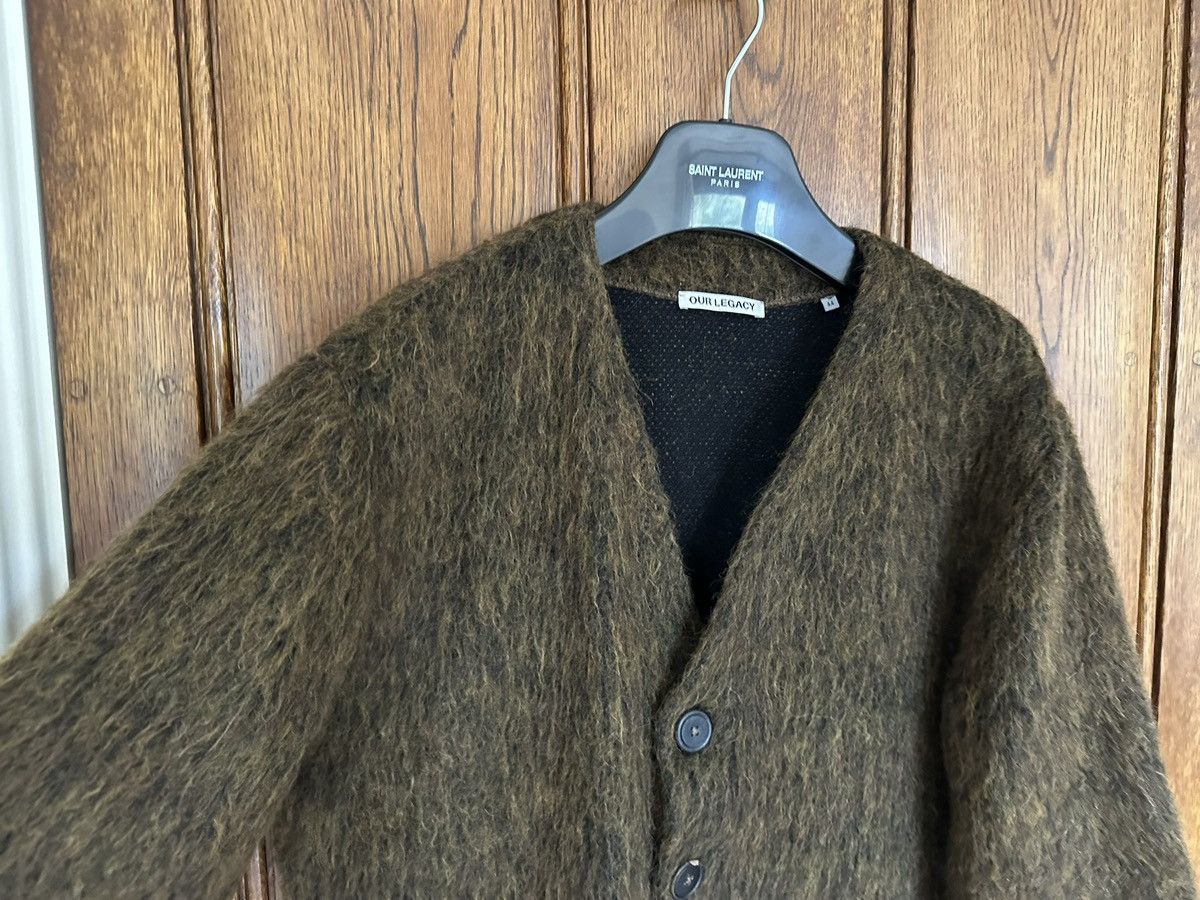 Our Legacy FW21 Grail Our Legacy wool alpaca brown cardigan sweater Size US M / EU 48-50 / 2 - 19 Thumbnail
