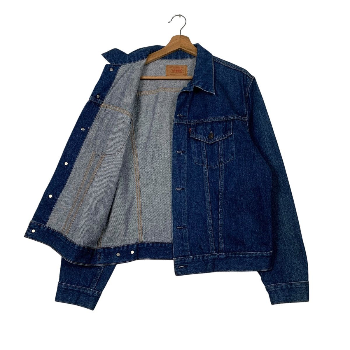 Levi's Vintage Levis Denim Trucker Jacket Size US M / EU 48-50 / 2 - 9 Thumbnail