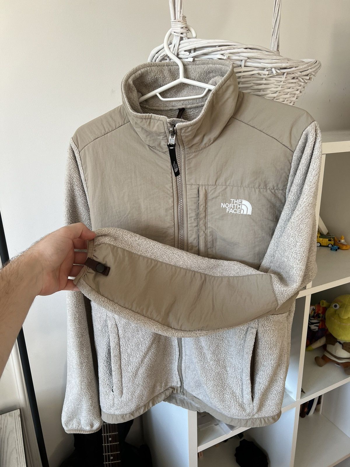 The North Face × Vintage The North Face Denali zip up Beige Fleece Y2K Size M / US 6-8 / IT 42-44 - 7 Thumbnail