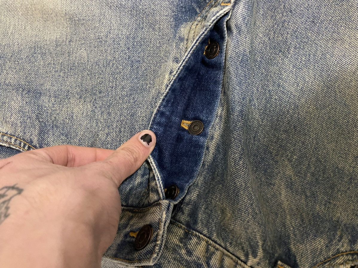 Balenciaga Balenciaga true blue wax baggy denim Size US 34 / EU 50 - 11 Thumbnail
