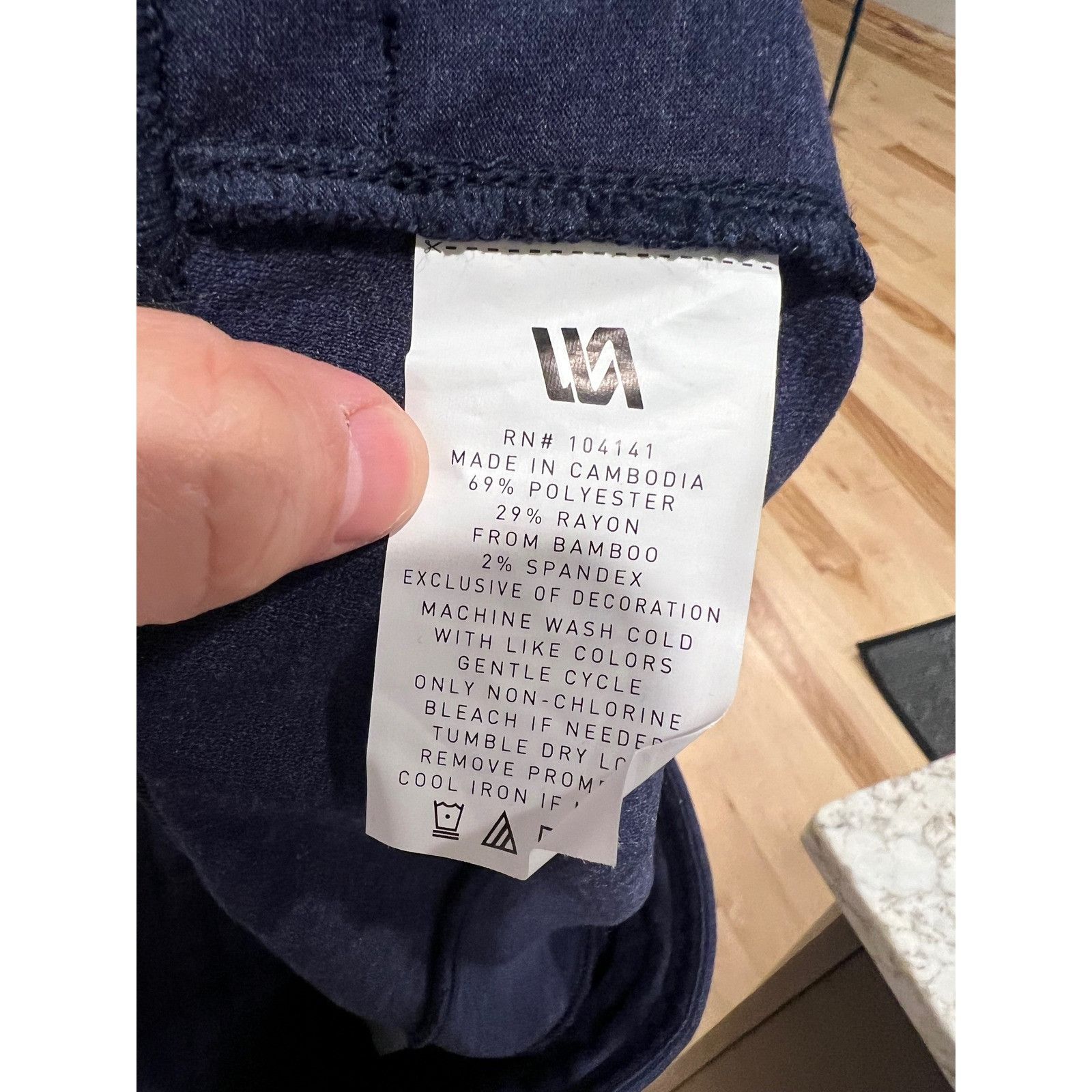 Other VRST Mens Medium Blue Athletic Lounge Shorts Drawstring Pock Size US 36 / EU 52 - 4 Thumbnail