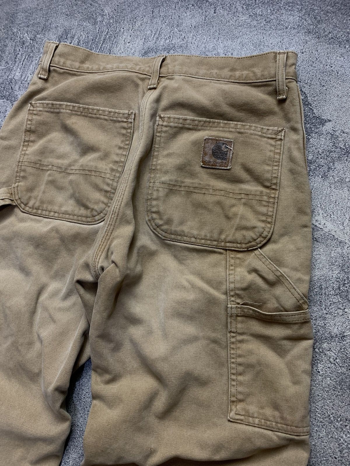 Carhartt 🐍SOLD🐍 Vintage Carhartt Blanked Lined Carpenter Work Pants Size US 30 / EU 46 - 9 Thumbnail