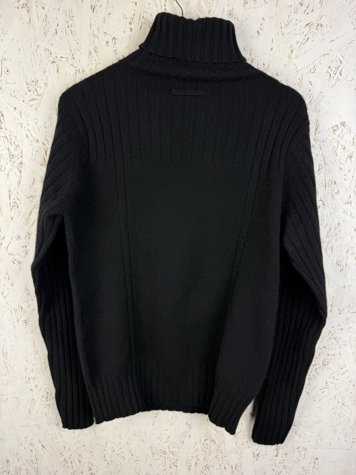 Jean Paul Gaultier 90s Jean Paul Gaultier Homme Objet Wool Turtleneck Sweater Size US M / EU 48-50 / 2 - 4 Thumbnail