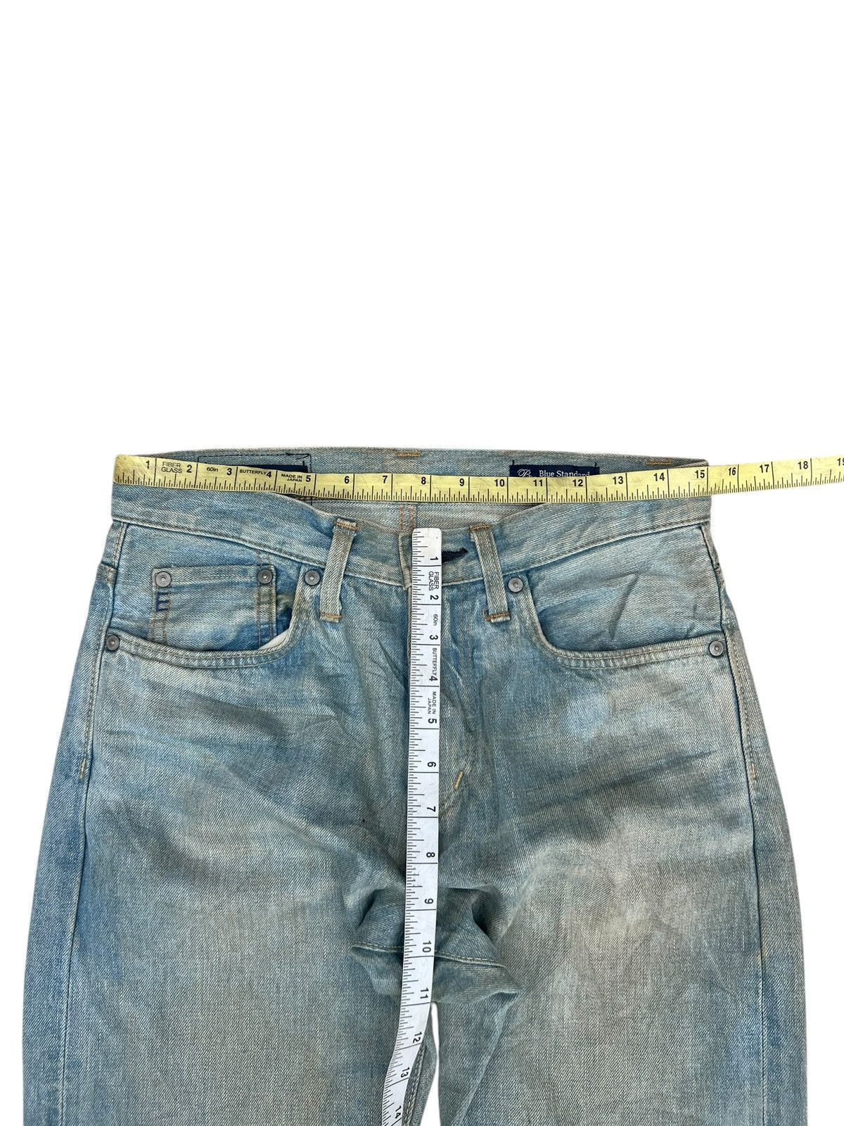 Edwin Edwin 503ST Blue Standard Dirty Mud Denim Selvedge Jeans Size US 29 - 4 Thumbnail