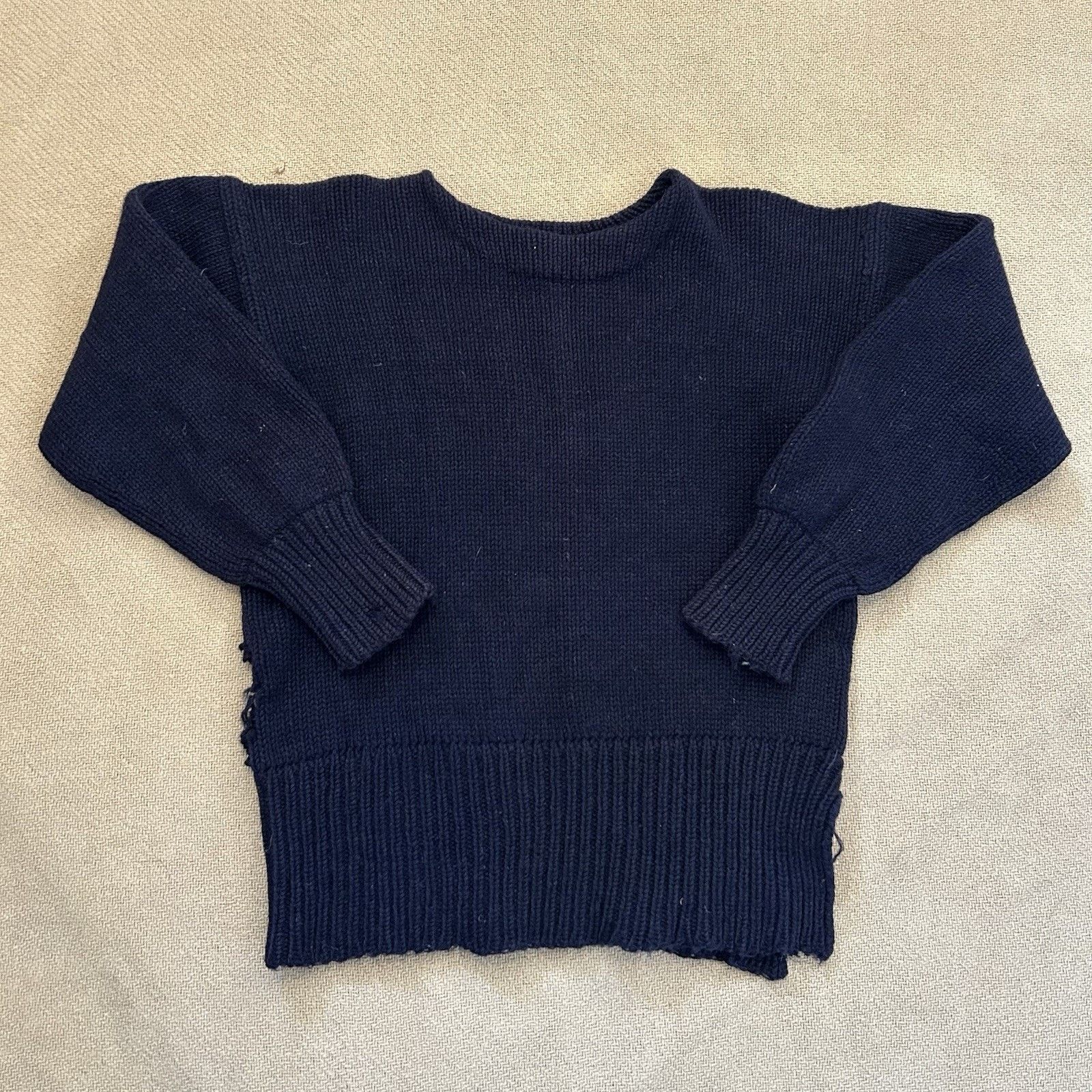 Vintage 40s 50s Union Knitting Mills Wool Knit Sport Varsity Sweater Size US S / EU 44-46 / 1 - 1 Thumbnail