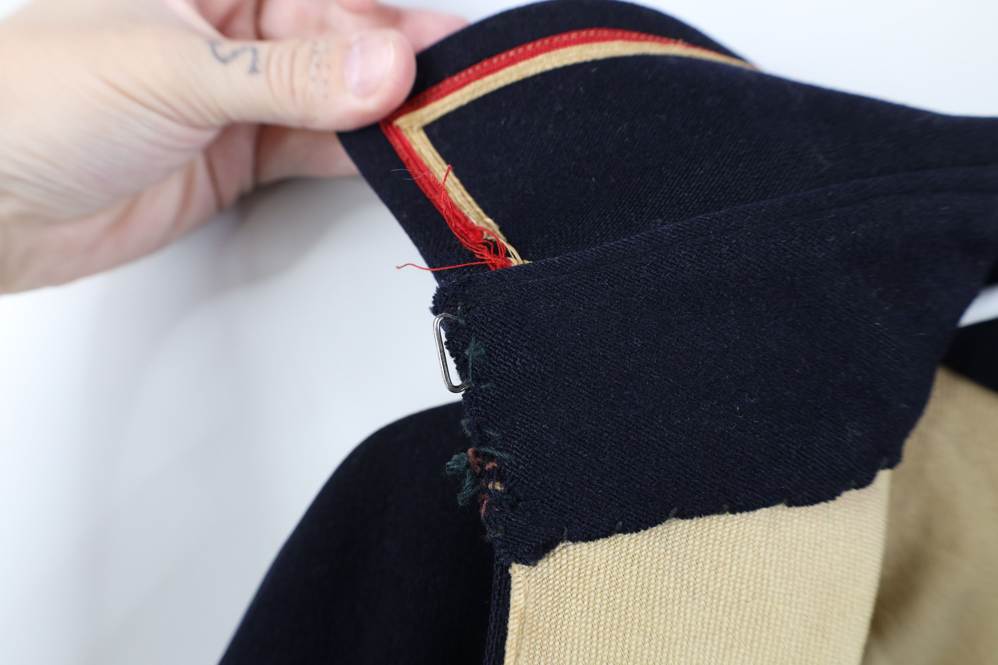 Vintage Vintage 30s 40s Wool Military Band Cape Nurse Cloak Womens Size ONE SIZE - 5 Thumbnail