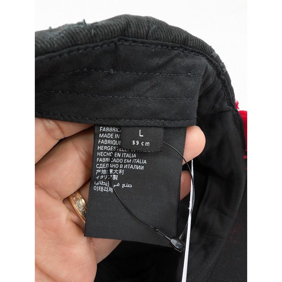 Balenciaga o1rshd1 Size: L / Upcycled Mesh Up Cotton Drill Hat / Cap Size ONE SIZE - 14 Thumbnail