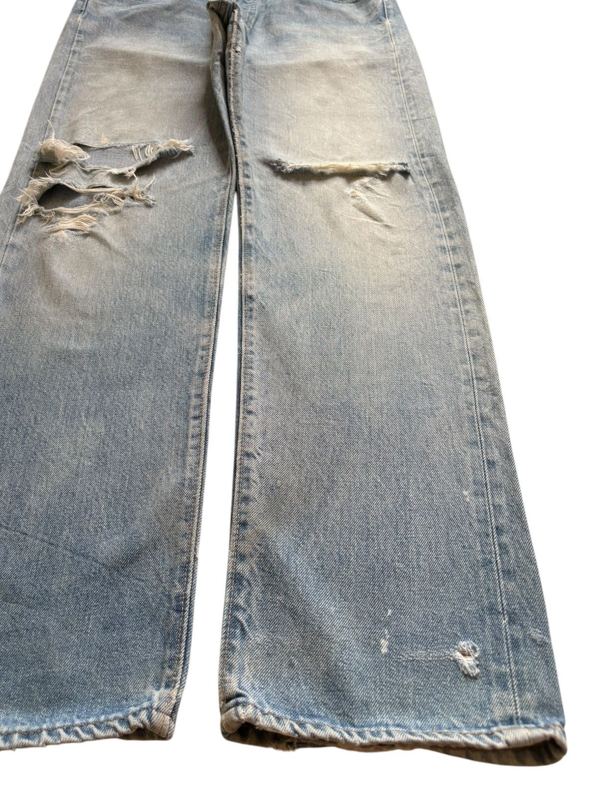Levi's Vintage 70s Levis 501 Selvedge Loose Jeans Button 6 Size US 34 / EU 50 - 7 Thumbnail