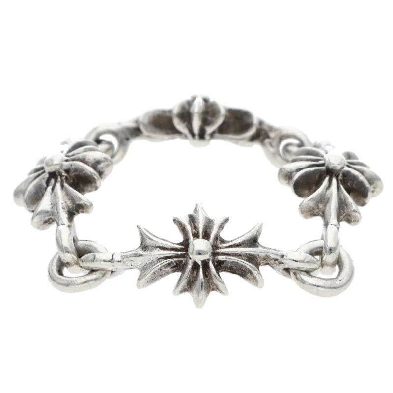 Chrome Hearts Chrome Hearts No 13 Tiny ECH Plus Silver Ring Size ONE SIZE - 3 Thumbnail