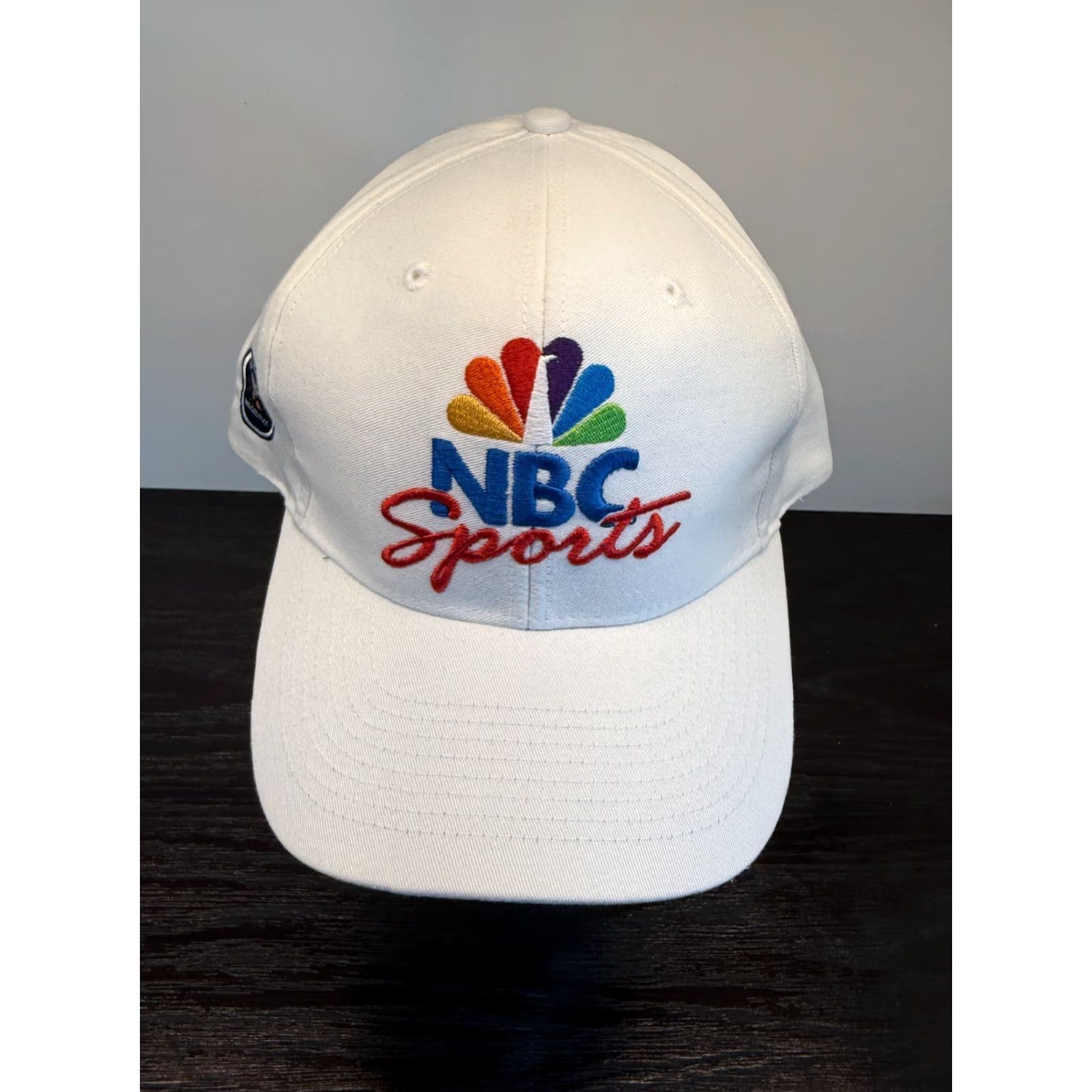 Vintage NBC Sports Ahead Golf Hat Mens One Size White Winged Foot 2006 Strapback Size ONE SIZE - 2 Thumbnail