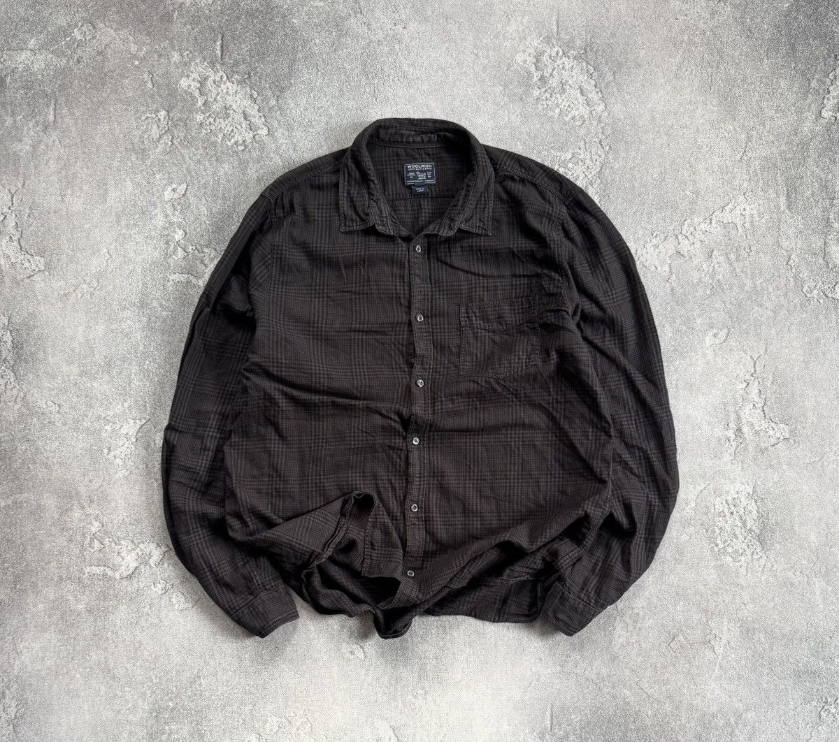 Woolrich Woolen Mills Woolrich XL/size Chekered button up shirts casual flannel Size US XL / EU 56 / 4 - 1 Thumbnail