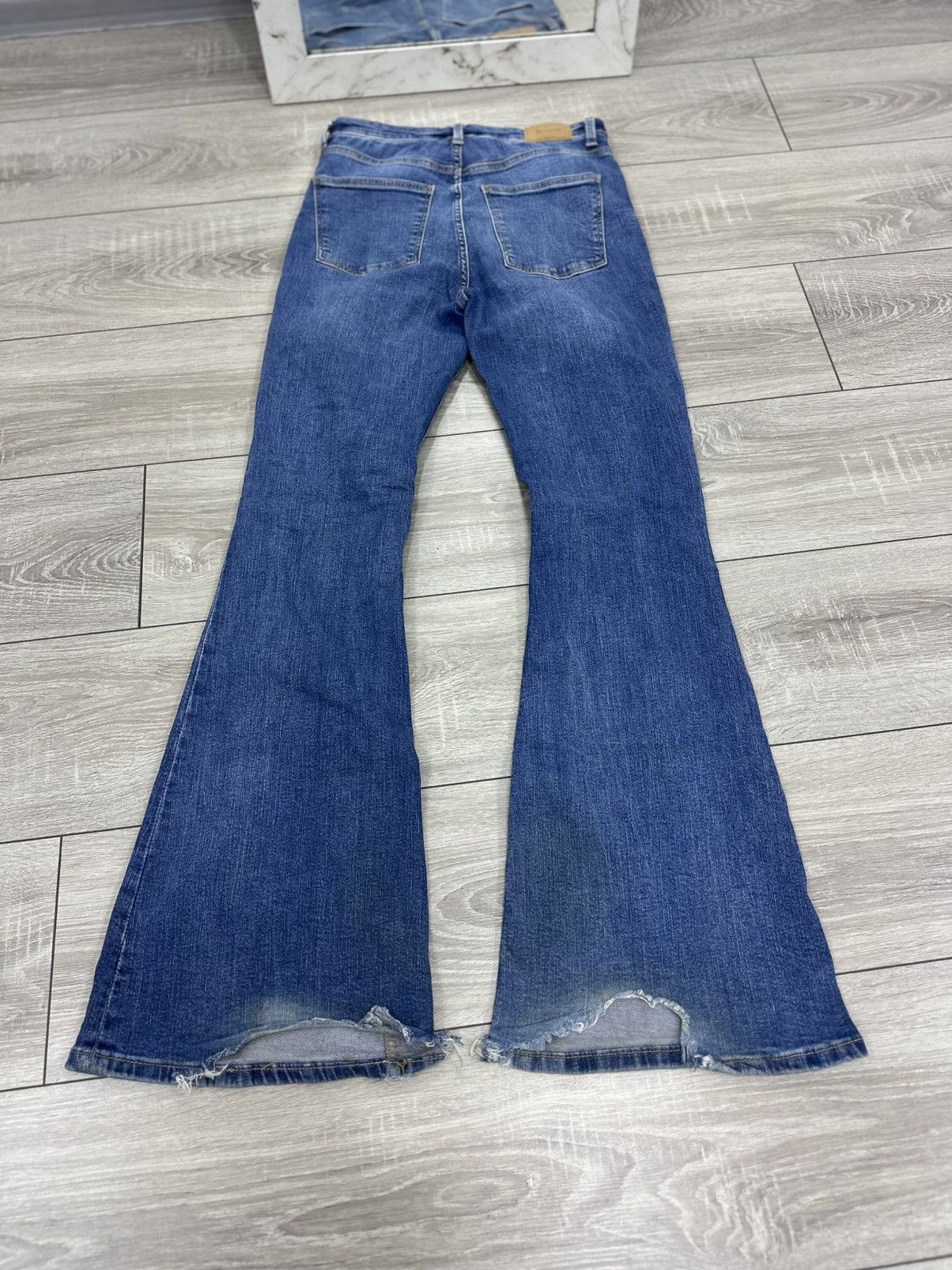 Hysteric Glamour Hysteric Glamour If Six Was Nine Style Flared Jeans Y2K Size US 30 / EU 46 - 4 Thumbnail