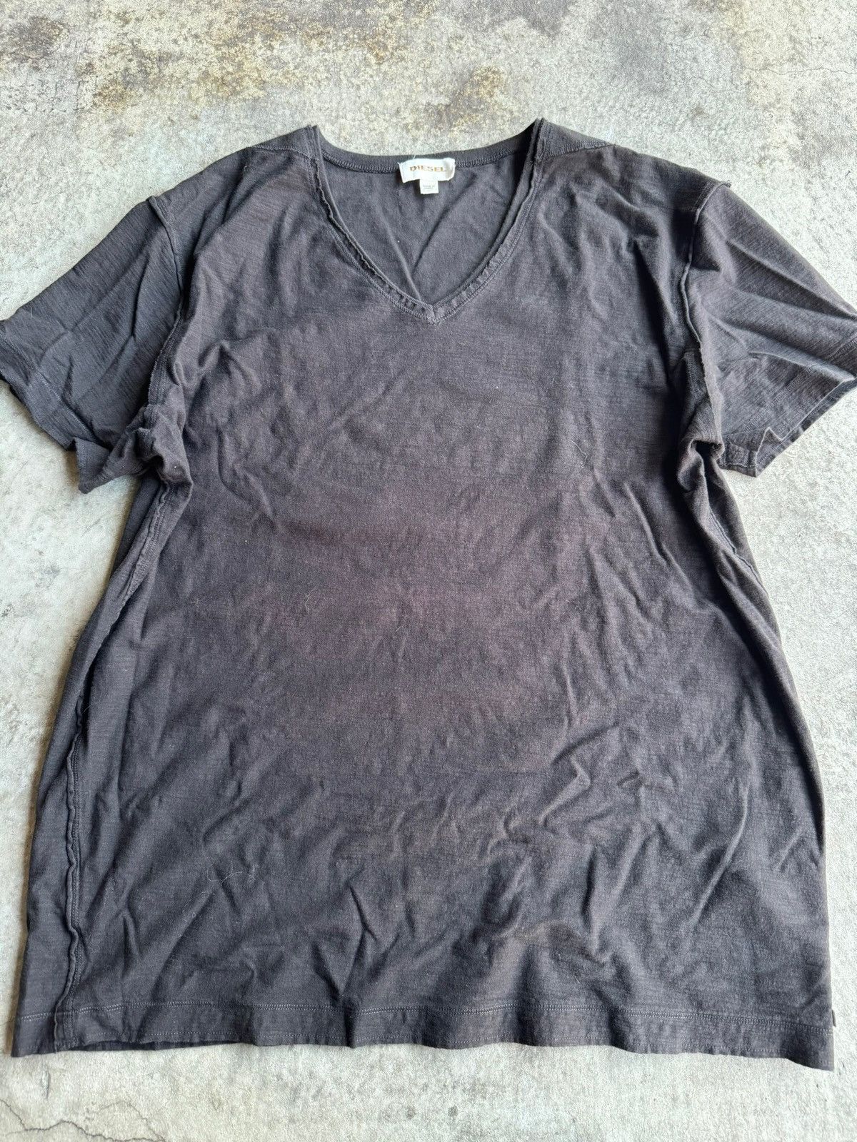 Diesel × Vintage Rare Vintage Diesel Streetwear V Neck Size US XXL / EU 58 / 5 - 2 Thumbnail