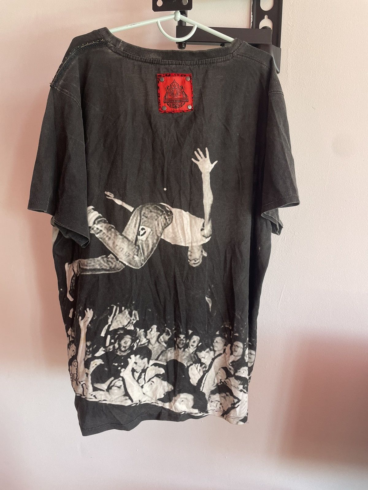 Band Tees × Vintage Elvis Jesus Concert AOP Crazy T Shirt Designer Graphic Tee Size US XXL / EU 58 / 5 - 2 Thumbnail