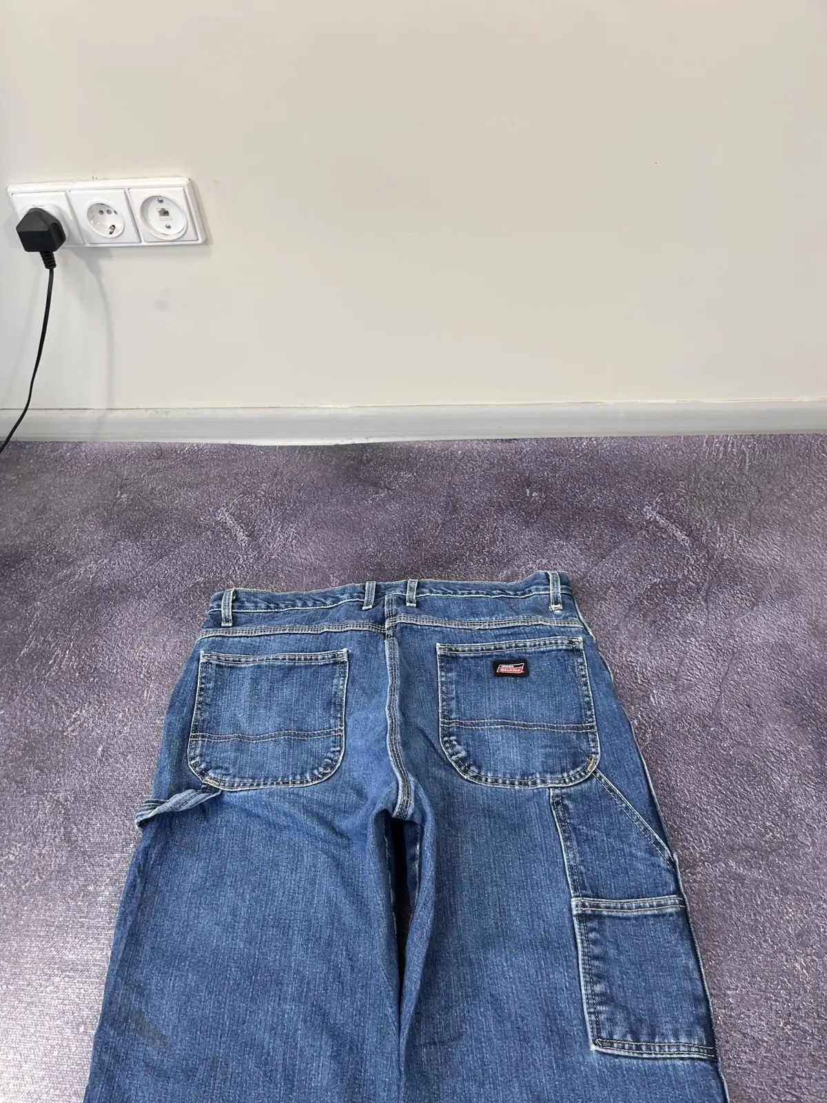 Dickies Vintage Dickies Y2K Blue Work Hype Baggy Jeans Size US 36 / EU 52 - 4 Thumbnail
