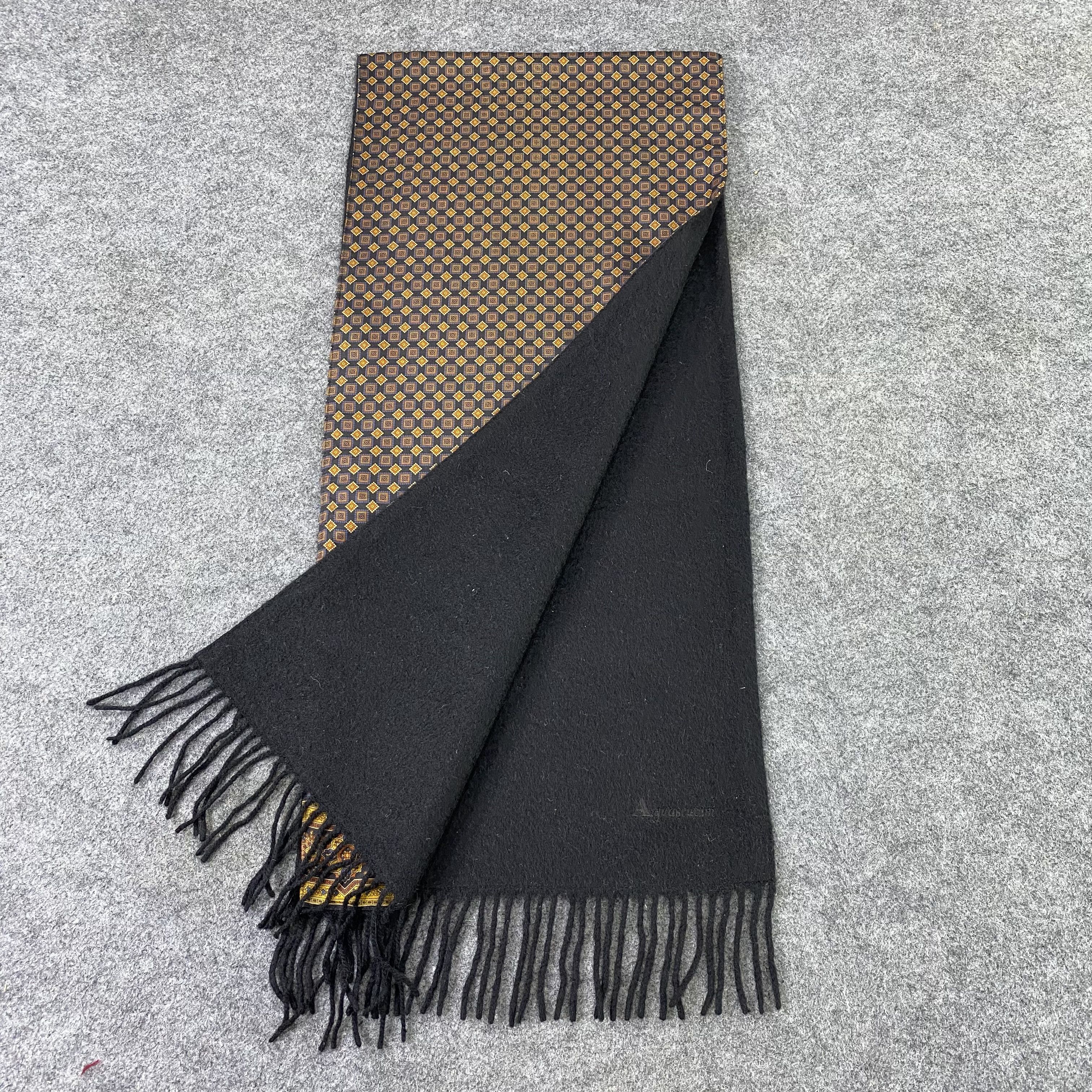 Aquascutum Aquasqutum Silk Scarf / Muffler / Neckwear-K008 Size ONE SIZE - 3 Thumbnail