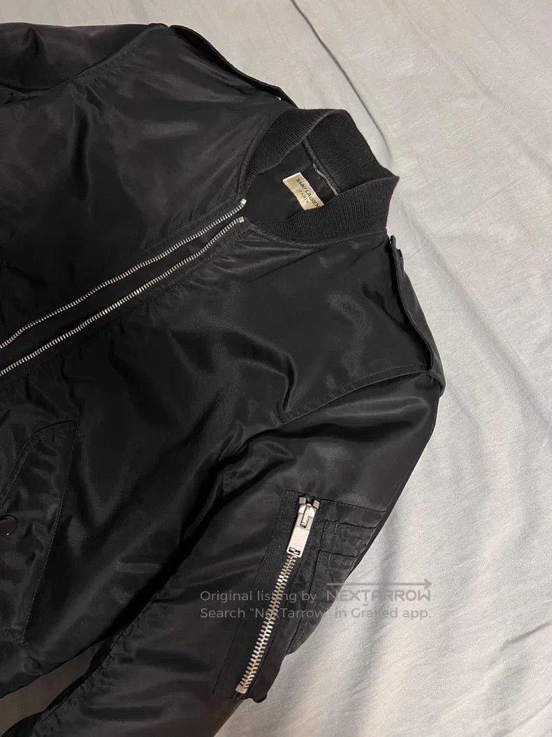 Saint Laurent Paris Saint Laurent Paris Flight Jacket Size US S / EU 44-46 / 1 - 3 Thumbnail