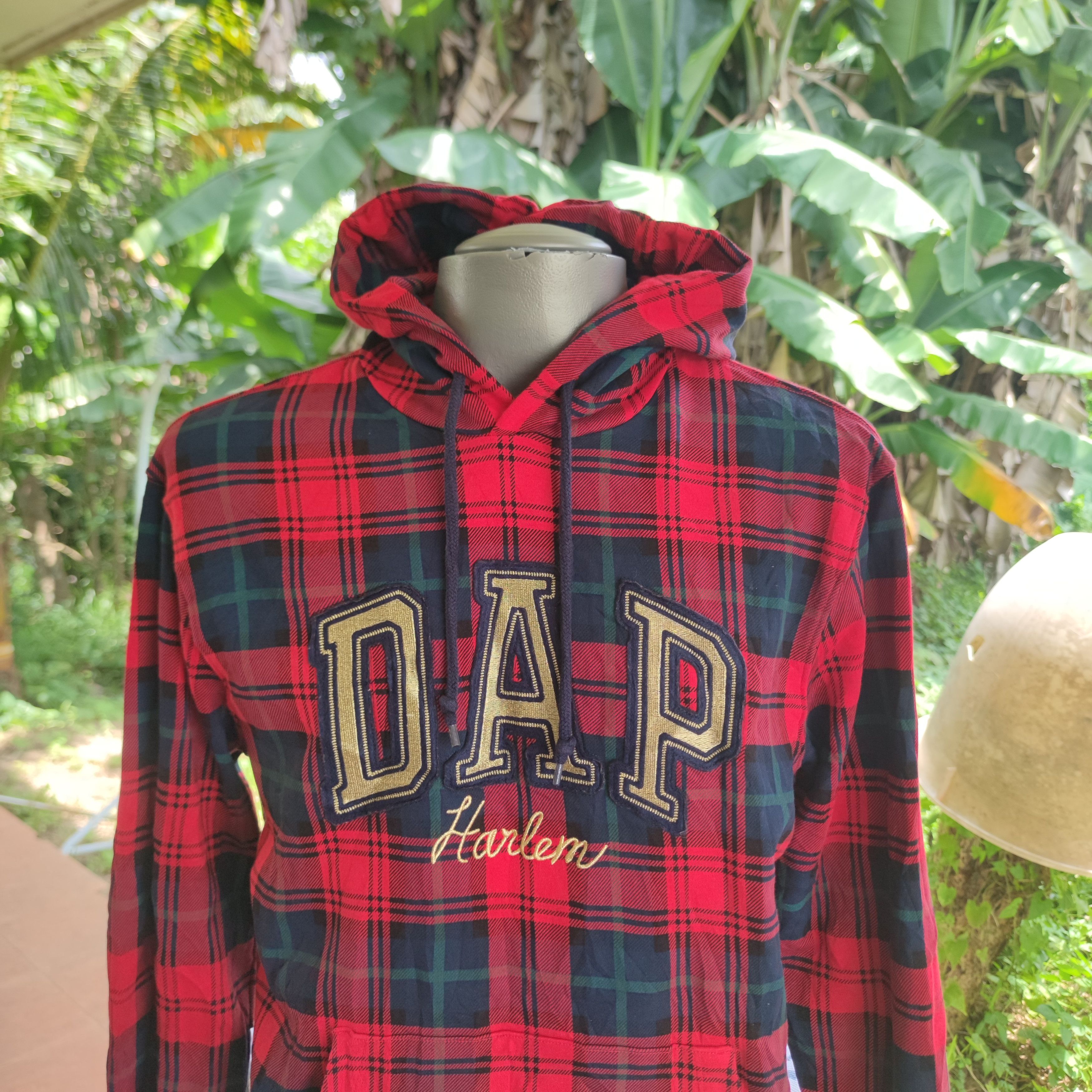 Dapper Dan × Gap GAP x DAPPER DAN DAP HARLEM RED TARTAN HOODIE Size US M / EU 48-50 / 2 - 4 Thumbnail