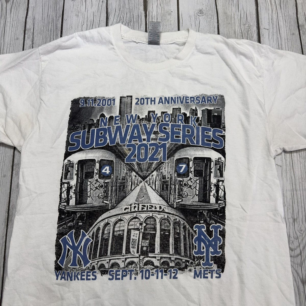 Gildan × MLB 2021 Subway Series tee Size US L / EU 52-54 / 3 - 3 Thumbnail