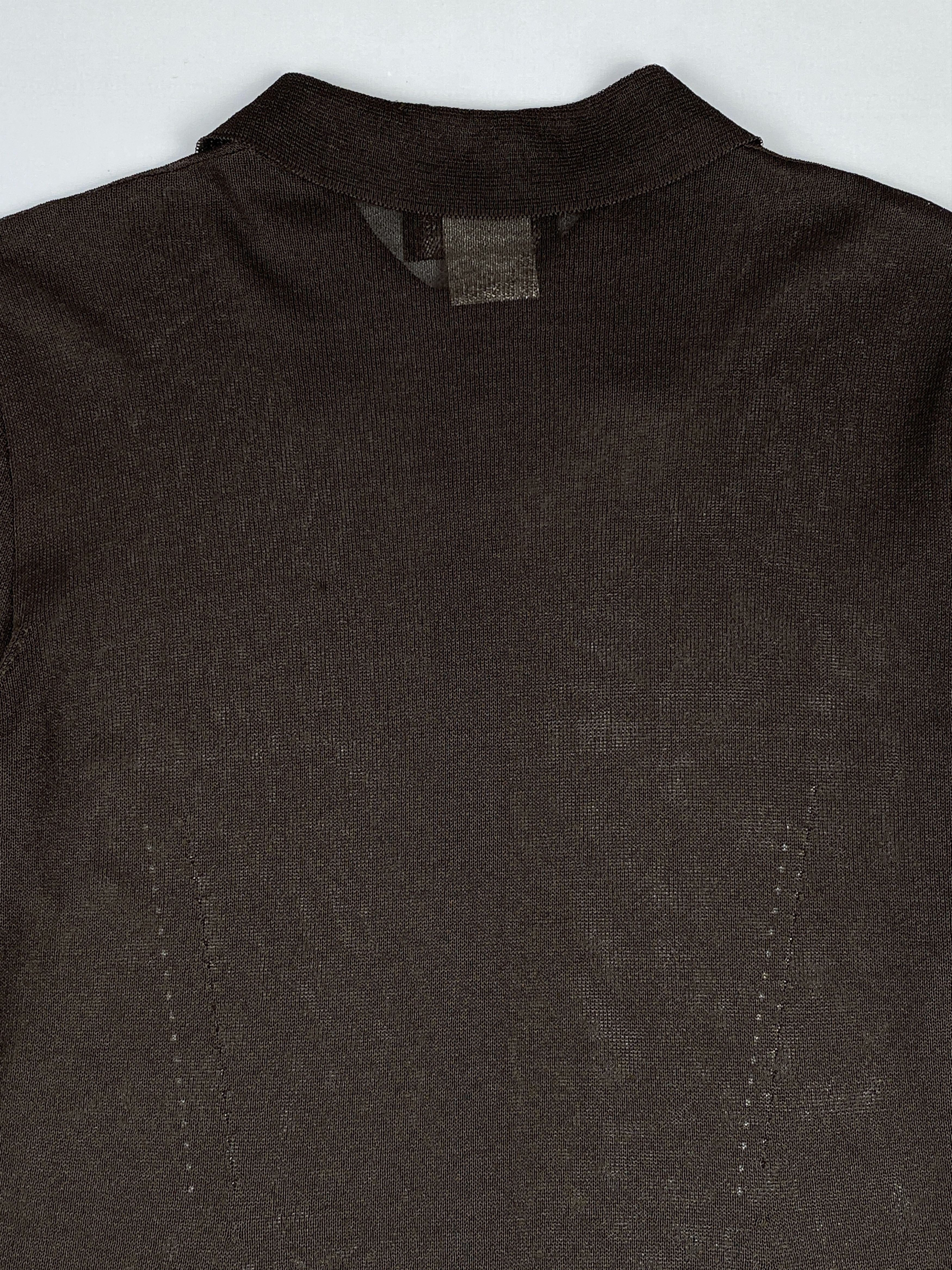 Ann Demeulemeester Collared Knit Sweater Dress Size XS / US 0-2 / IT 36-38 - 9 Thumbnail