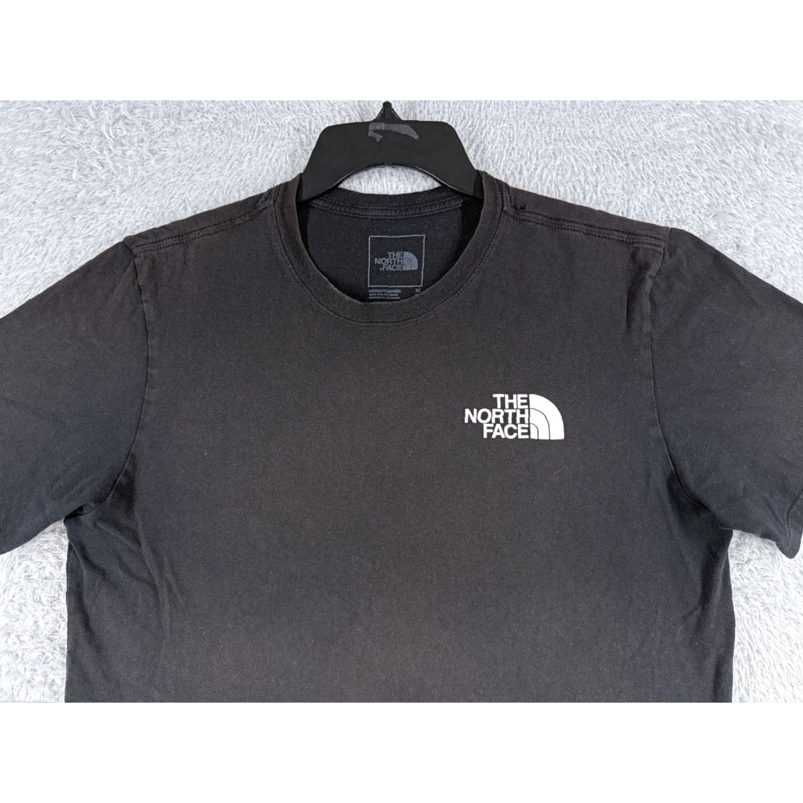 The North Face The North Face Shirt Men M Black Short Sleeve Crew Neck Cotton Logo T-Shirt All Seasons Outdoor Mens Size US M / EU 48-50 / 2 - 4 Thumbnail
