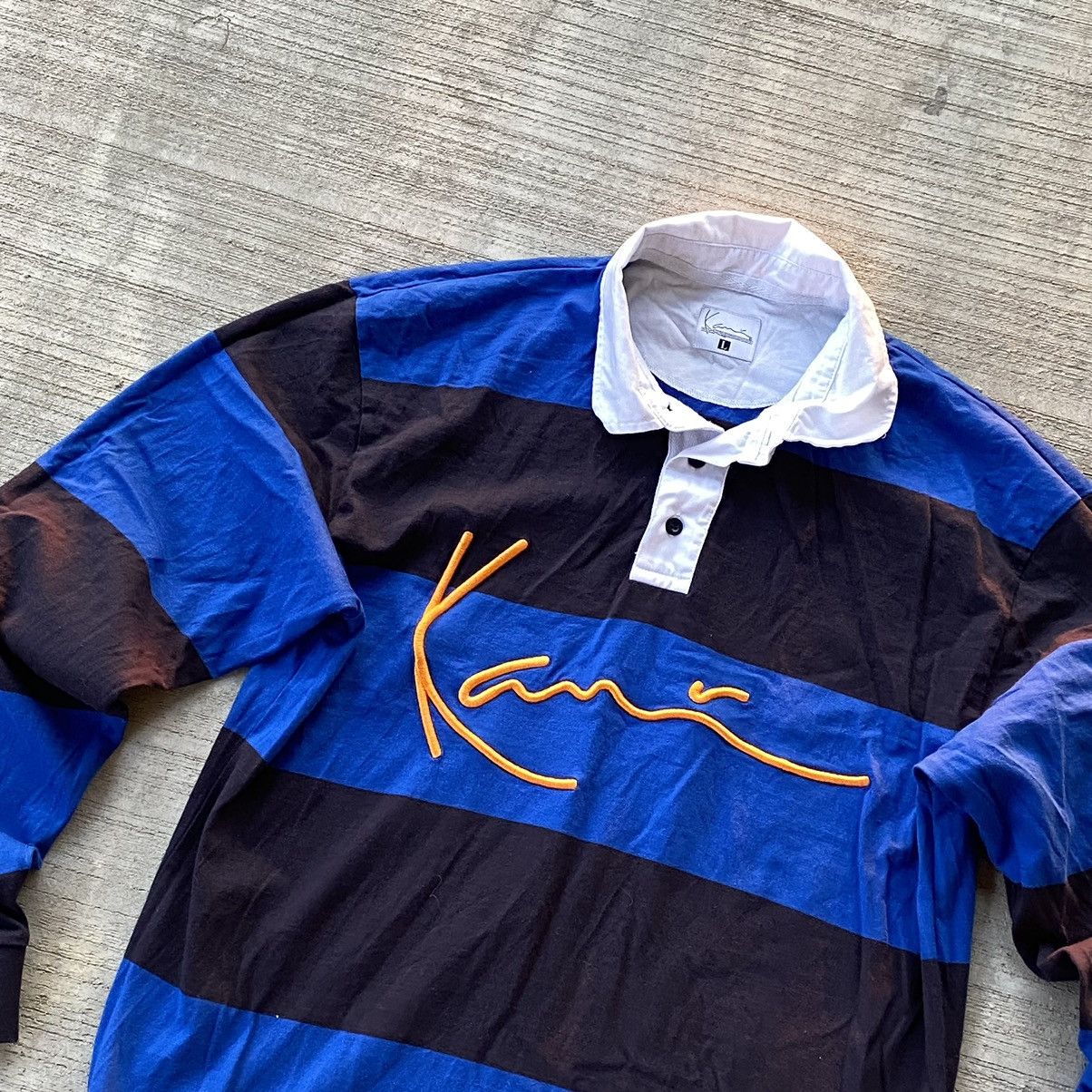 Vintage Karl Kani Big Logo Sk8 Long sleeve Sweatshirt Polo Size US L / EU 52-54 / 3 - 2 Thumbnail