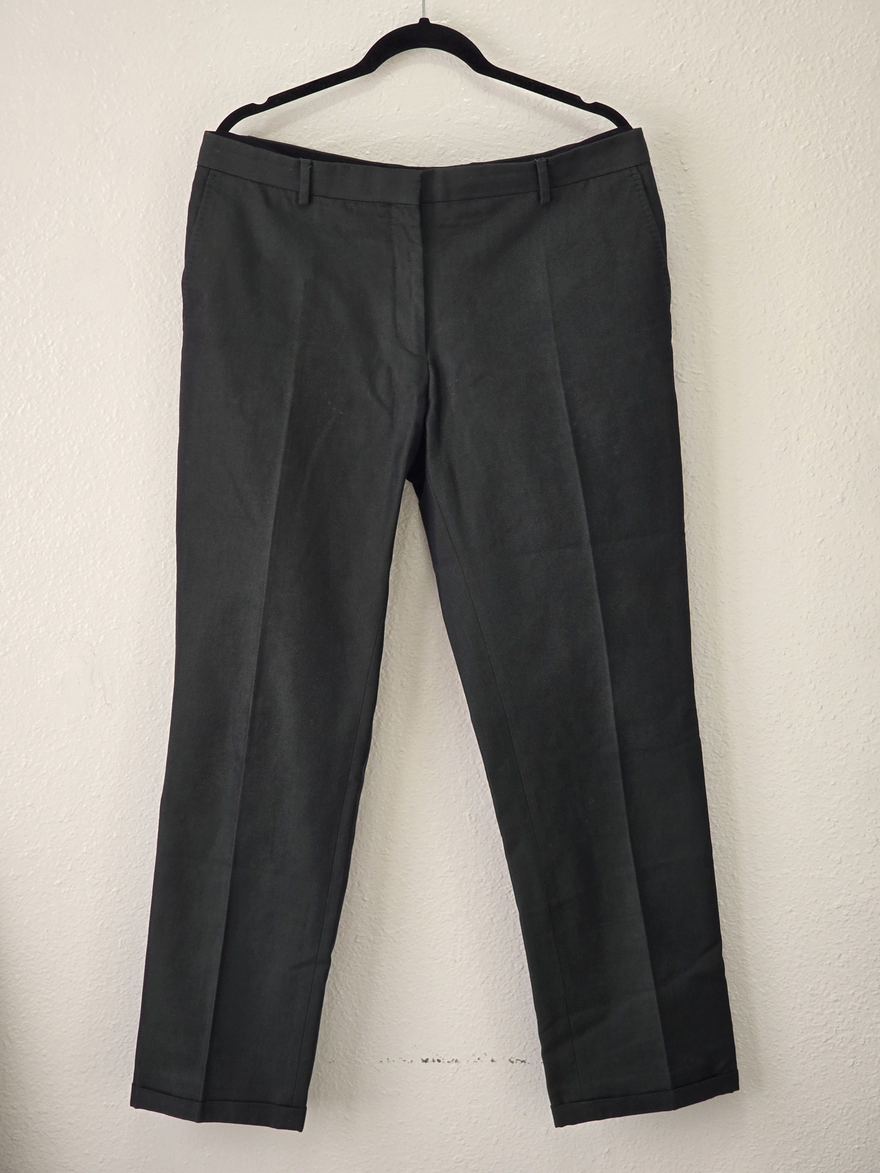 Dries Van Noten Cuffed Cotton Pants Size 30" / US 8 / IT 44 - 1 Thumbnail