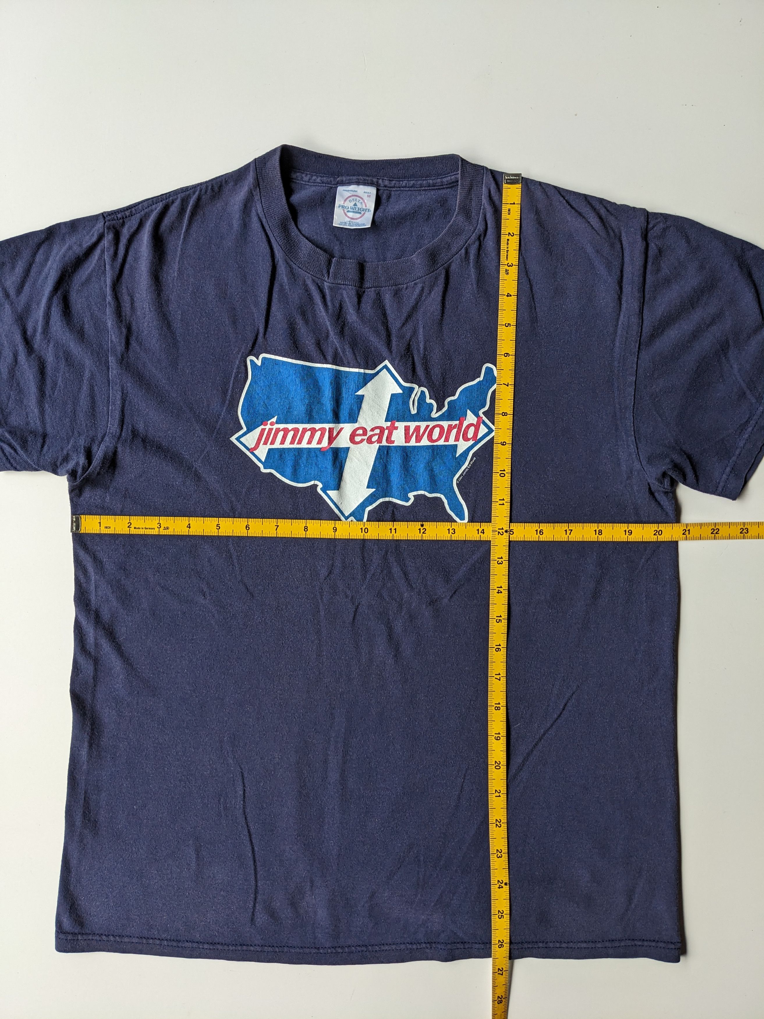 Band Tees Vintage 2001 Jimmy Eat World shirt Size US M / EU 48-50 / 2 - 5 Thumbnail