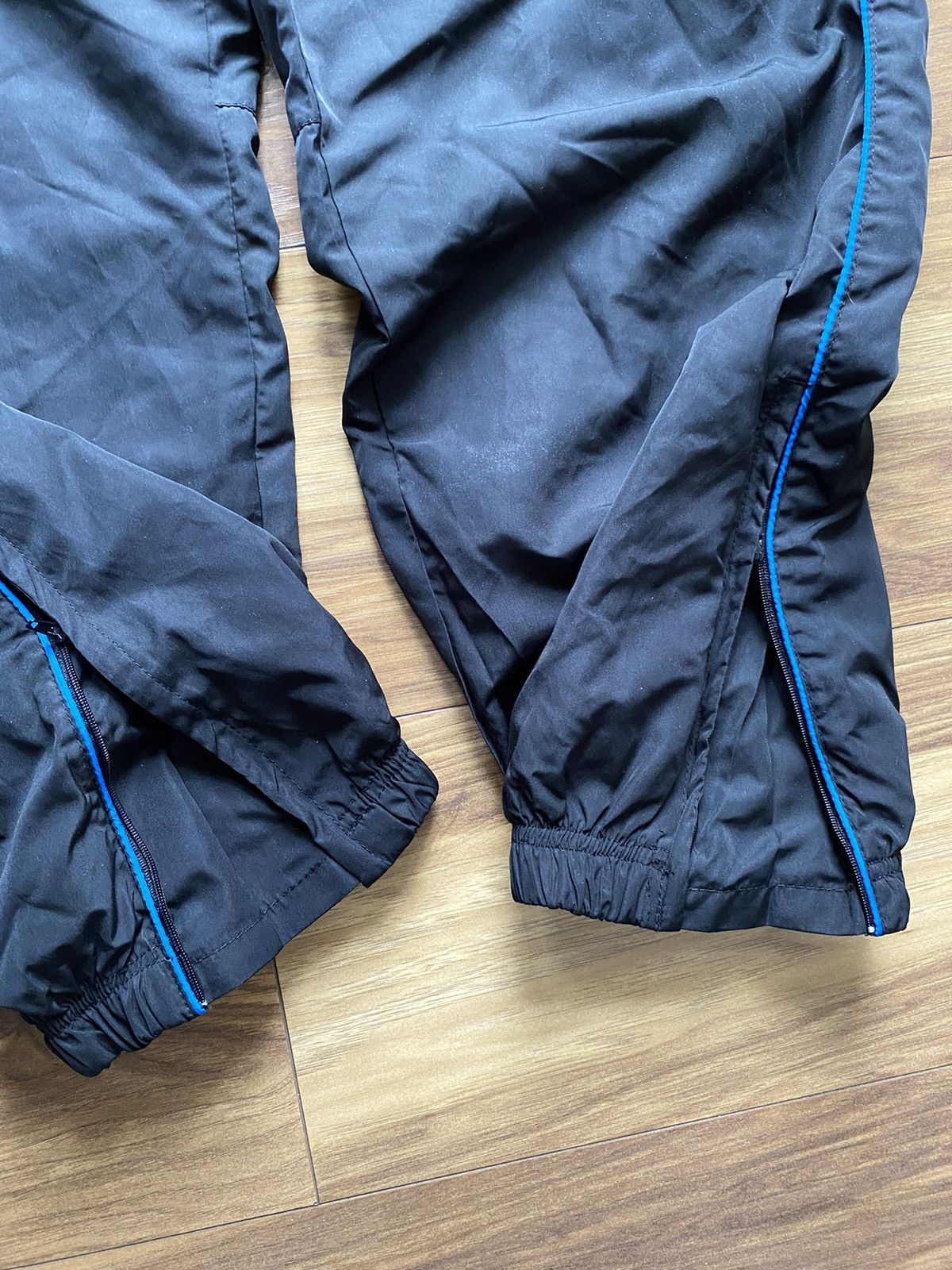 Nike × Vintage Nike Inter Nylon Vintage Baggy Pants ,Drill,Y2K,BlockCore Size US 36 / EU 52 - 8 Thumbnail