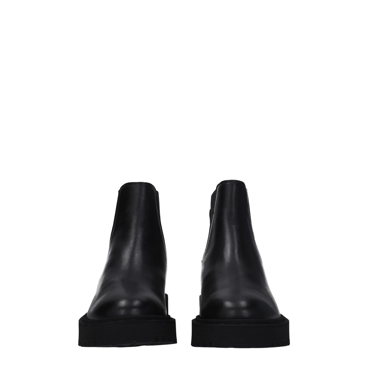 Hogan ob1o1e1124 Leather Ankle Boots in Black Size US 5 / IT 35 - 3 Thumbnail