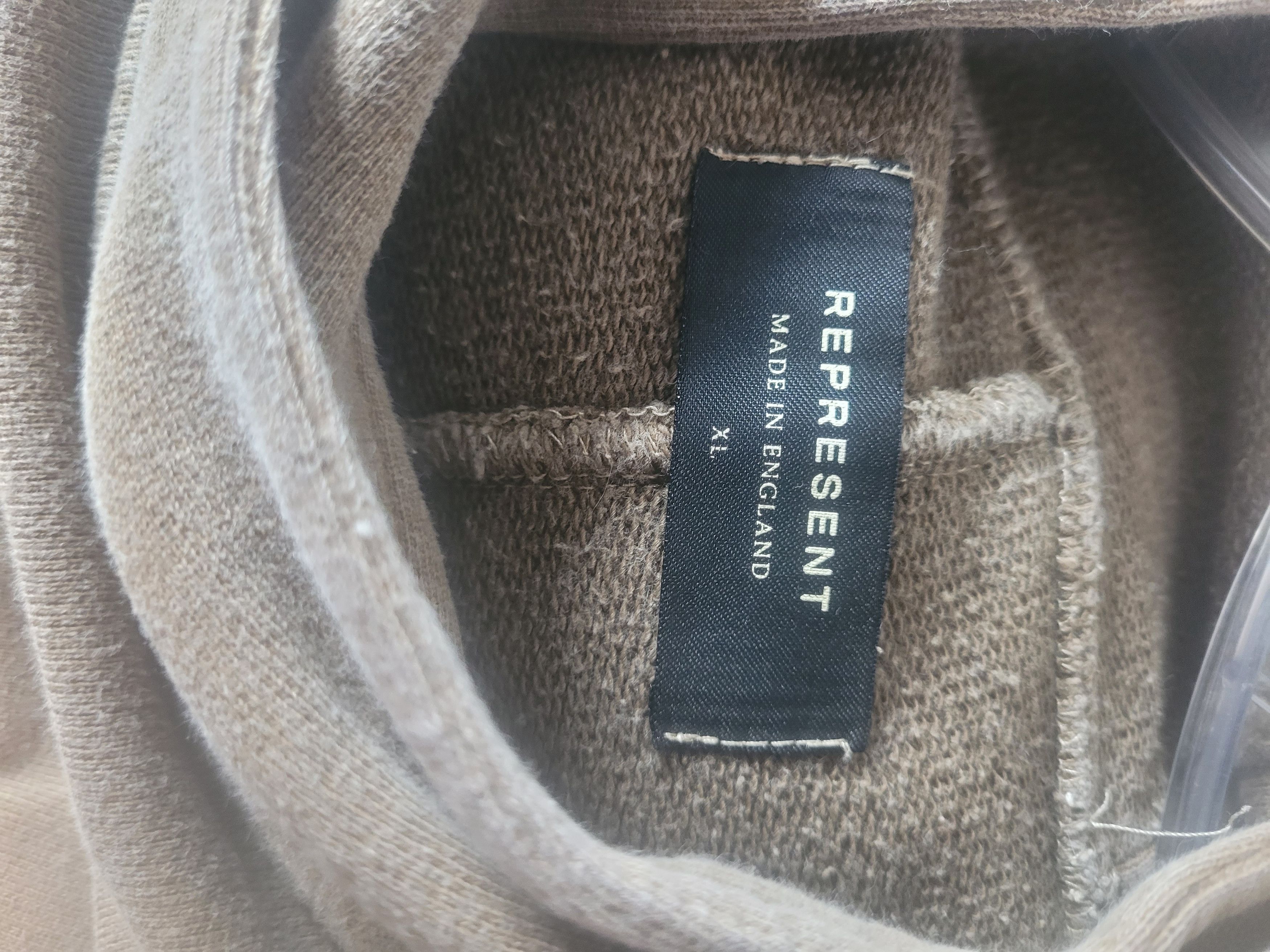 Represent Clo. Faded Olive Heavyweight Hoodie Size US XL / EU 56 / 4 - 10 Thumbnail