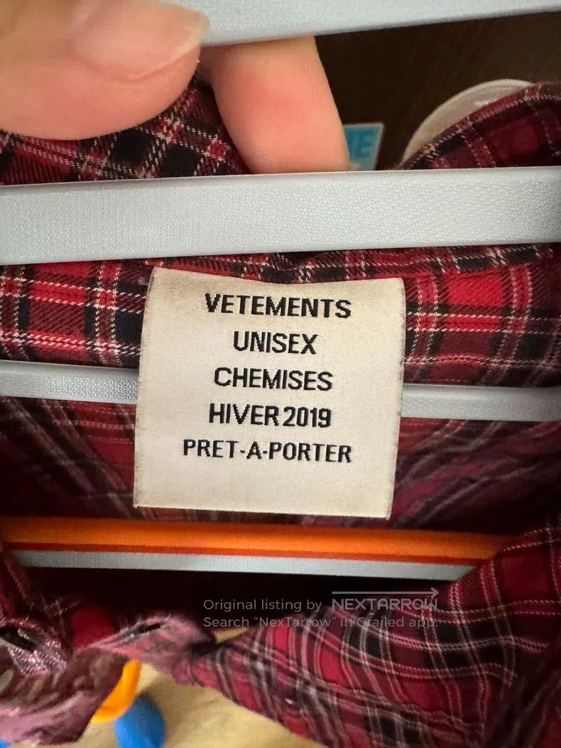 Vetements Vetements Printed Shirt Size US XS / EU 42 / 0 - 4 Thumbnail