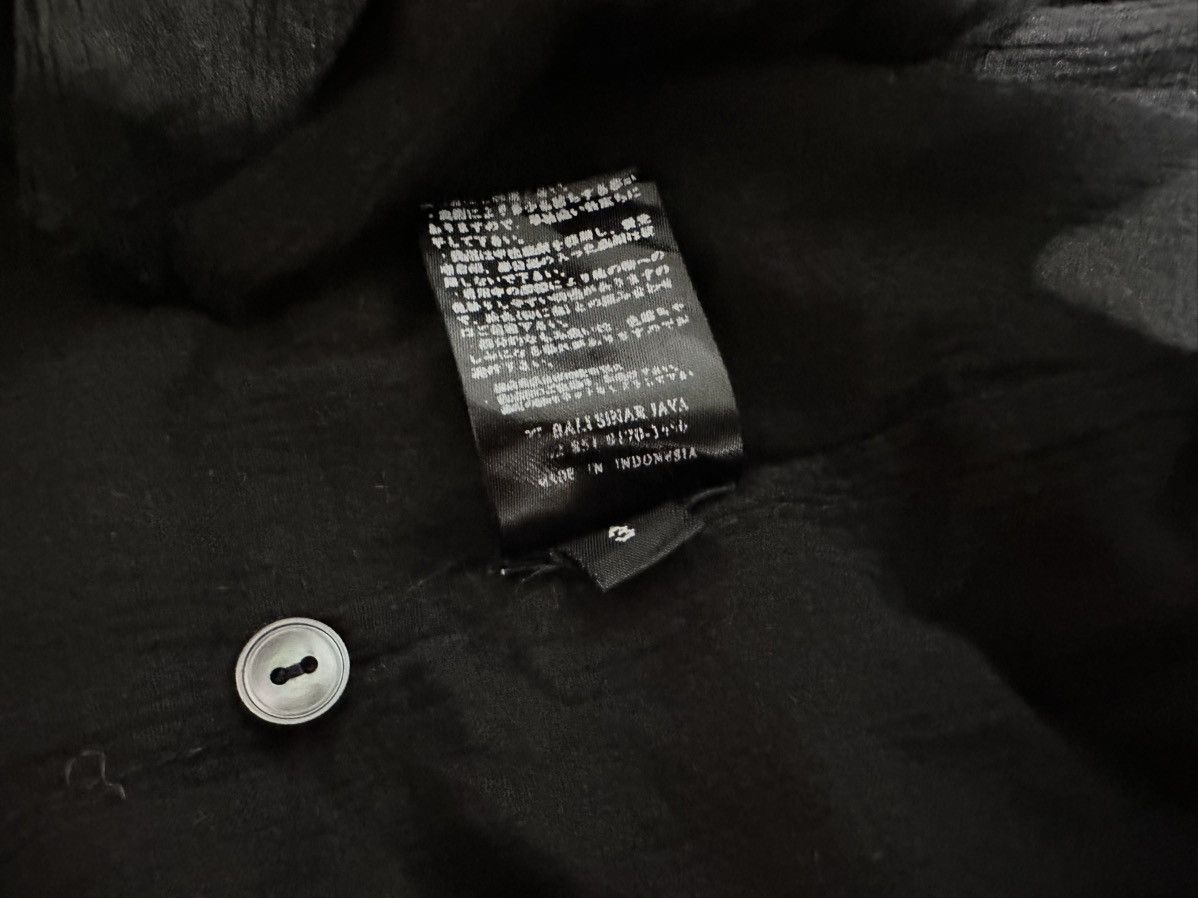KMRii 🔥Rare Archived Kmrii Linen Shirt Raw Edge Goth Punk Size US XXL / EU 58 / 5 - 15 Thumbnail