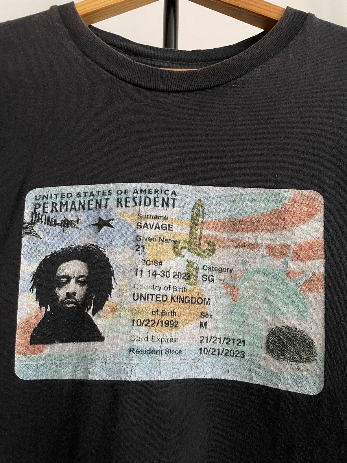 21 Savage 21 Savage Legal Citizen UK/EU Tour 2023 T-Shirt Rap RARE Size US XL / EU 56 / 4 - 5 Thumbnail
