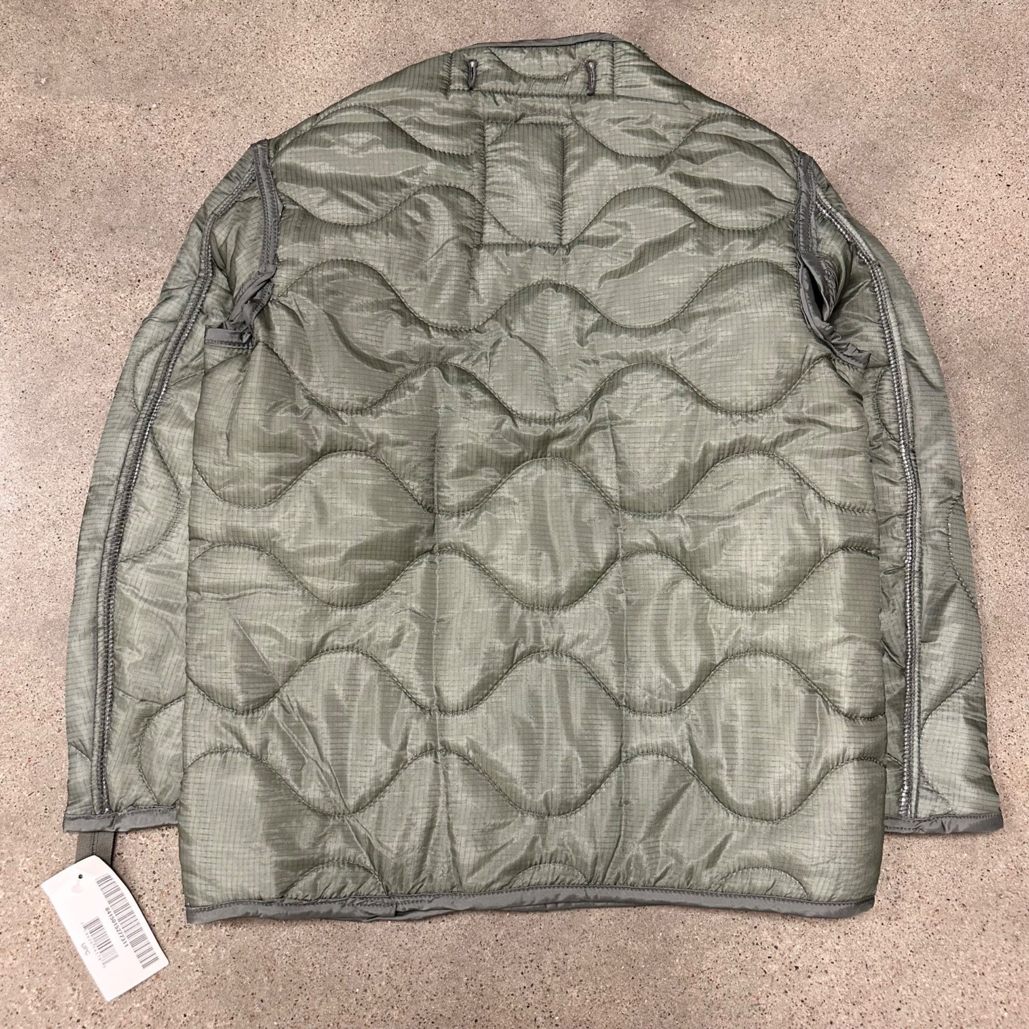 Vintage Vintage New Oldstock Military Liner Quilted Jacket Size US XS / EU 42 / 0 - 3 Thumbnail