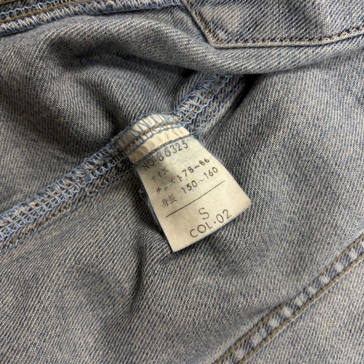GOA 2000s Japanese Mud Wash Denim Jacket Size US M / EU 48-50 / 2 - 11 Thumbnail
