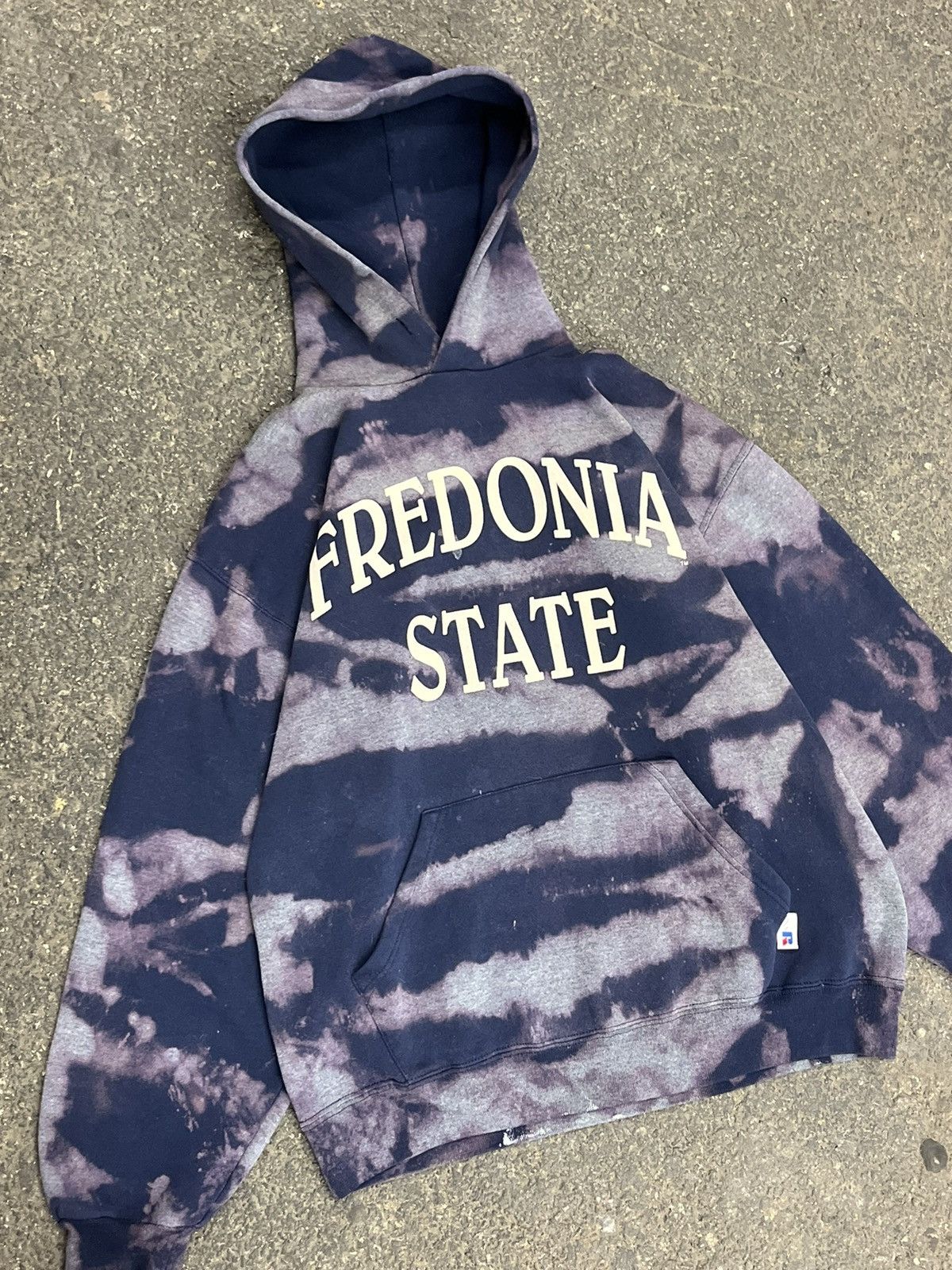 Russell Athletic × Vintage Russell athletic boxy fit hoodie college streetwear hype Size US L / EU 52-54 / 3 - 2 Thumbnail