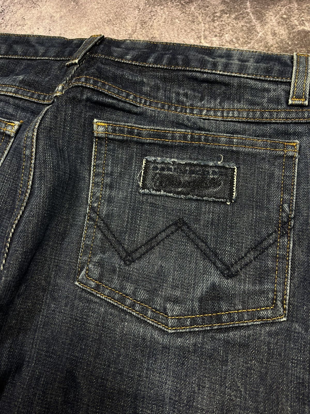 Marc Jacobs Wrangler x Marc Jacobs Selvage Jeans Denim Vintage Size US 32 / EU 48 - 7 Thumbnail