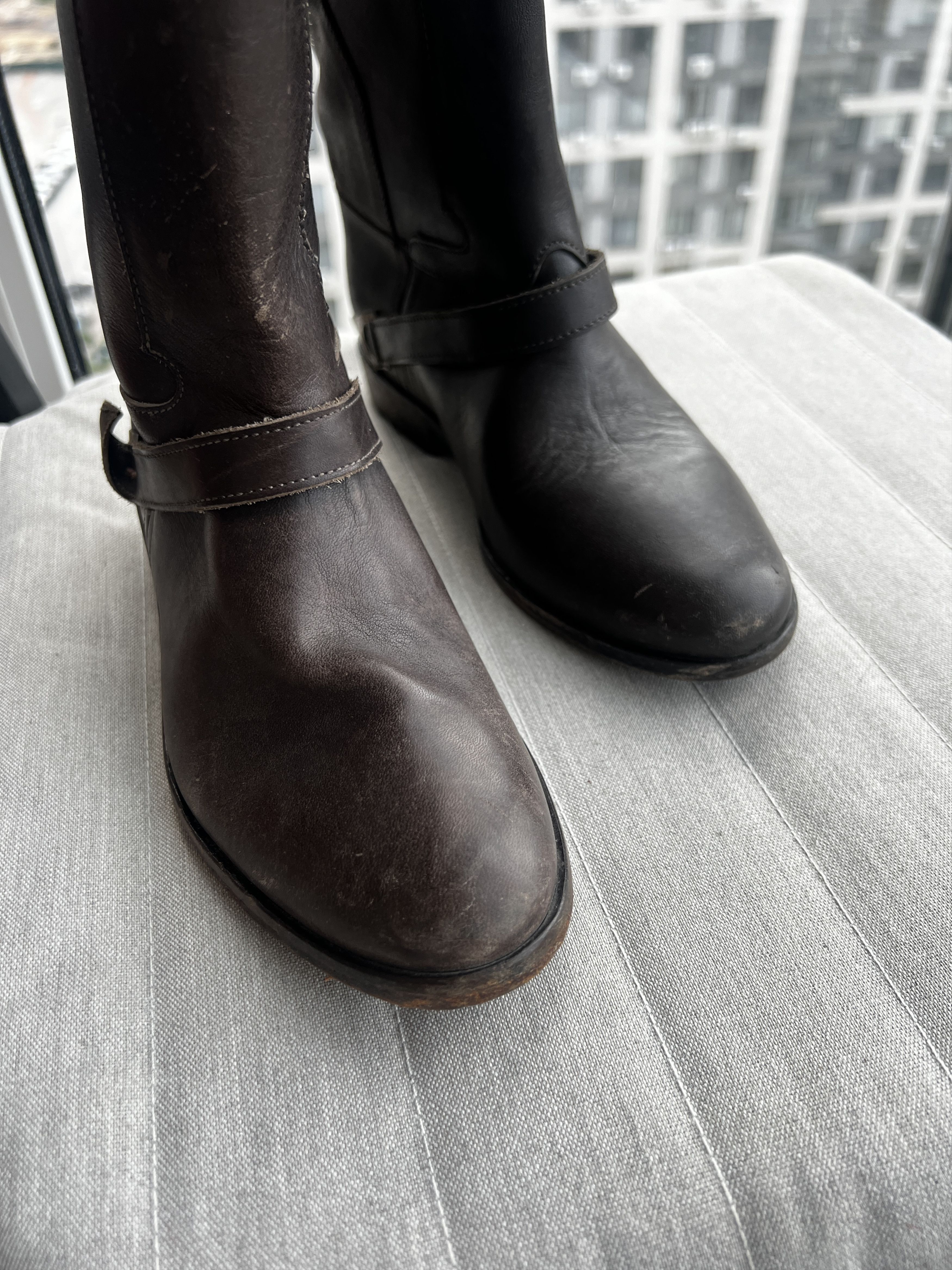 Golden Goose New Golden Goose Western Distresed Boots Size 36 Size US 6 / IT 36 - 10 Thumbnail