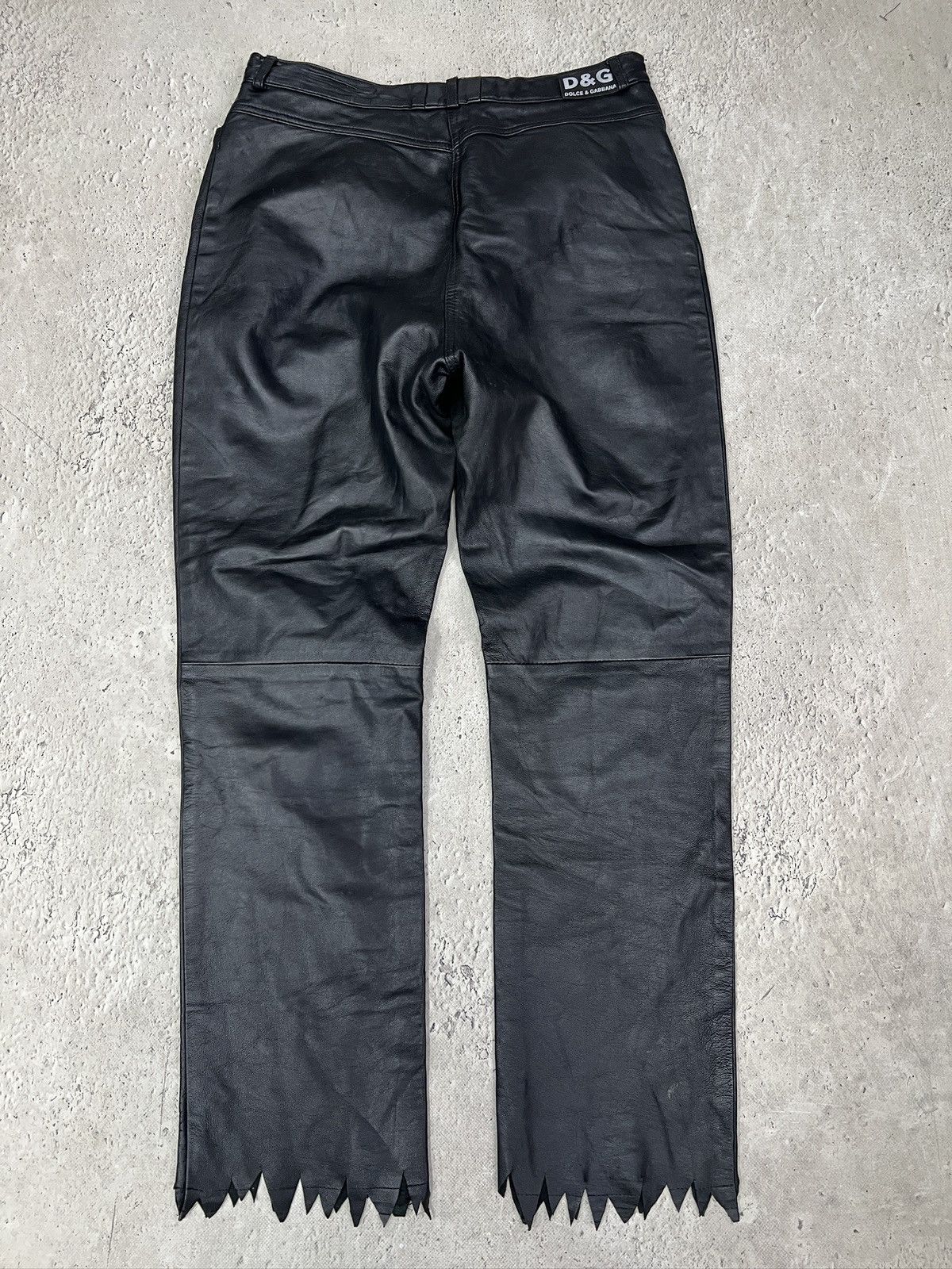 Dolce & Gabbana Dolce Gabbana archive leather pants avant garde y2k Size US 32 / EU 48 - 5 Thumbnail