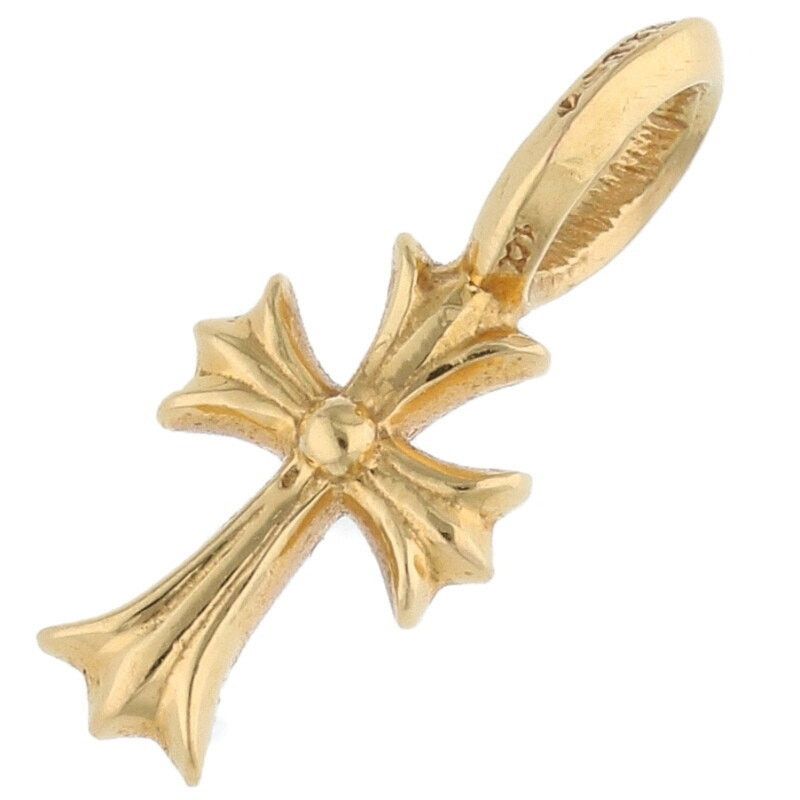 Chrome Hearts Chrome Hearts 22K Gold CH Cross Stack Necklace Size ONE SIZE - 1 Thumbnail