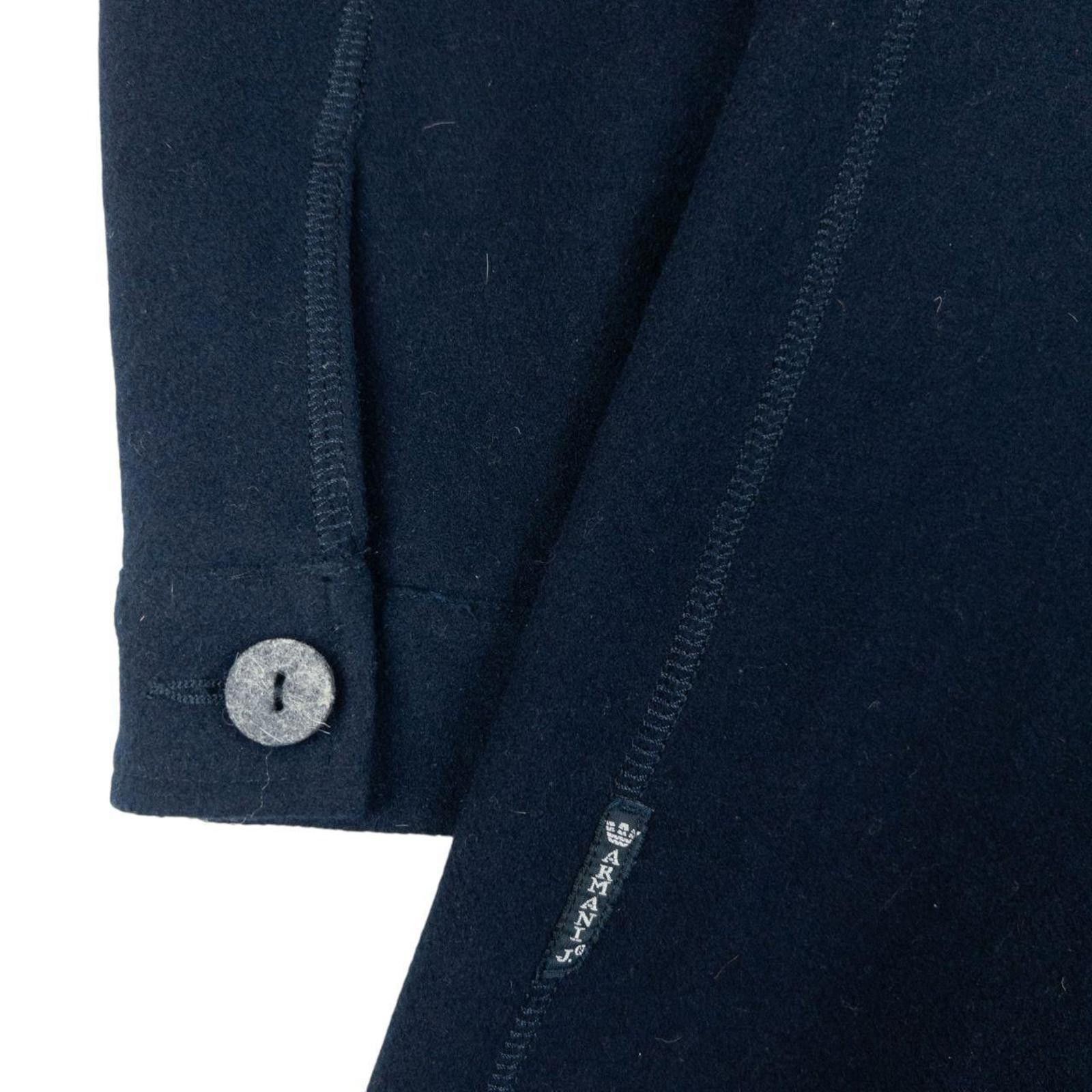 Armani Vintage Armani Jeans Asymetrical Longline Zip Up Jacket L Size L / US 10 / IT 46 - 6 Thumbnail
