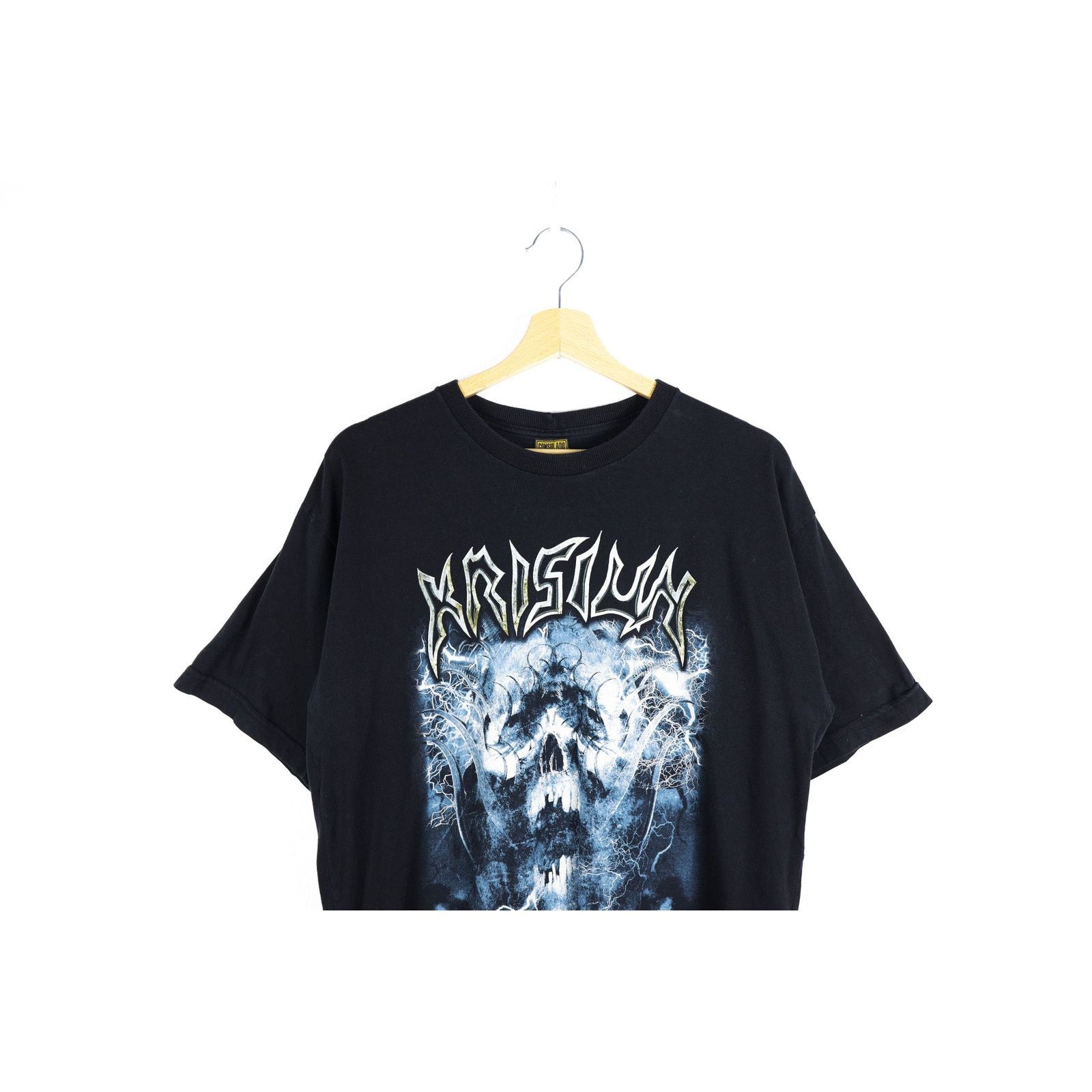 Band Tees Vintage Krisiun Southern Storm Band Merch Graphic Tee Size US M / EU 48-50 / 2 - 2 Thumbnail