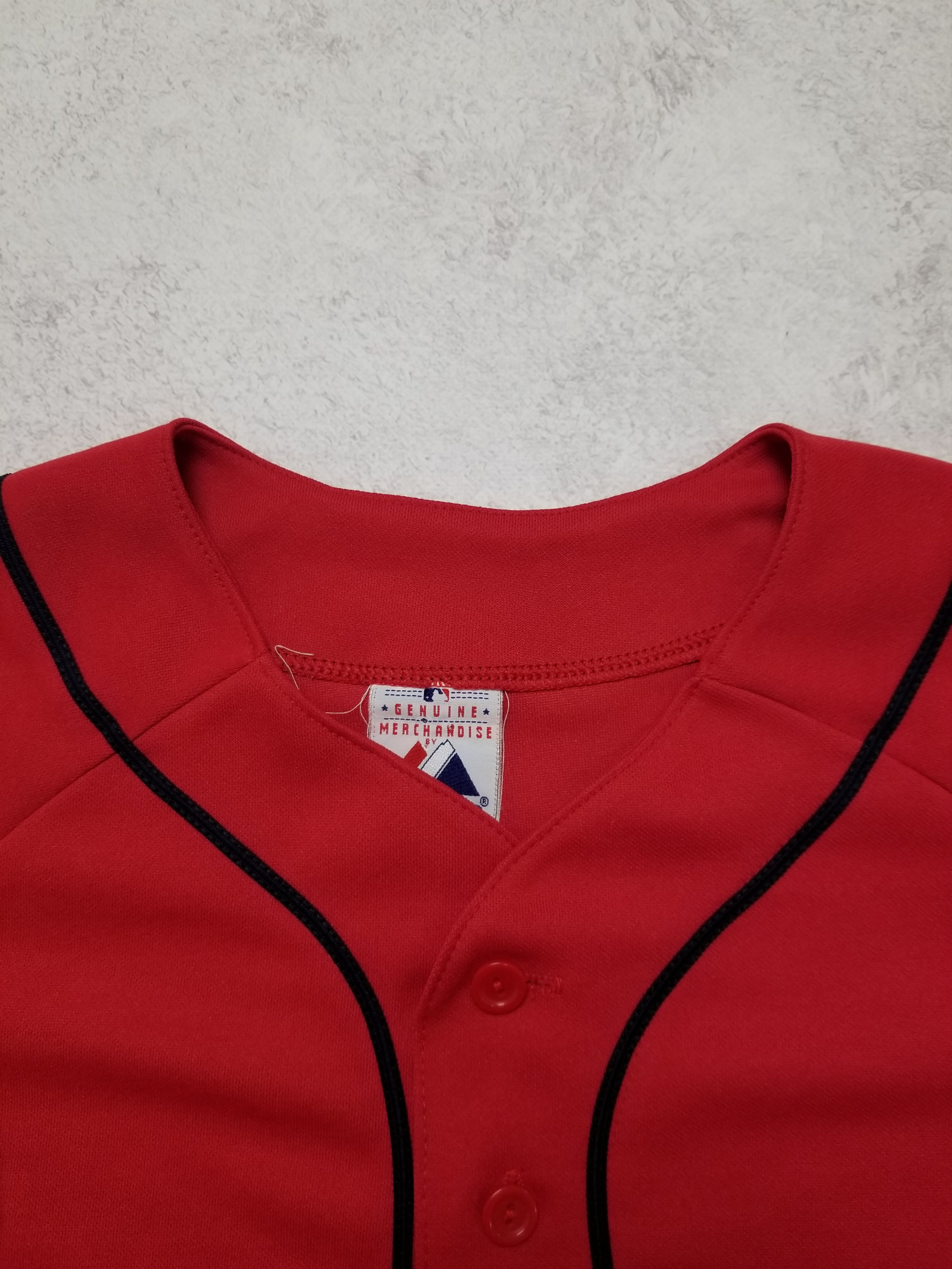 Majestic Boston Red Sox Stitched MLB Jersey Size US L / EU 52-54 / 3 - 9 Thumbnail
