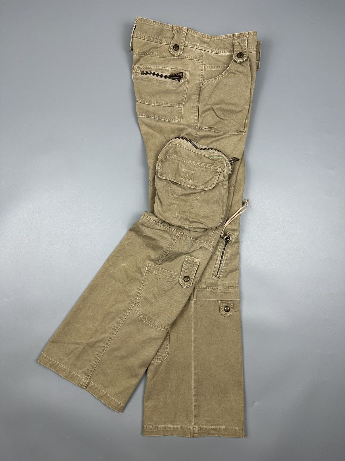 If Six Was Nine × Le Grande Bleu (L.G.B.) Rare Japanese Brand Tactical Multi Pocket Pants Size US 30 / EU 46 - 4 Thumbnail