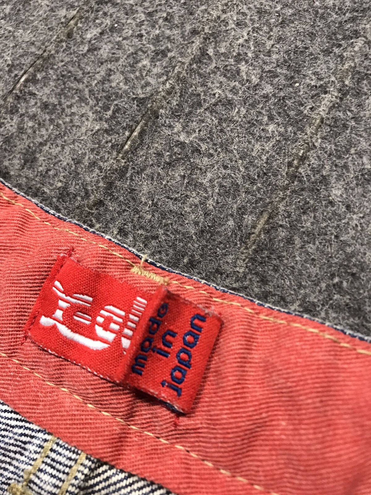 Japanese Brand X Girl Japan Zipper Indigo Denim Jeans Pants Straight Cut Size 28" / US 6 / IT 42 - 10 Thumbnail
