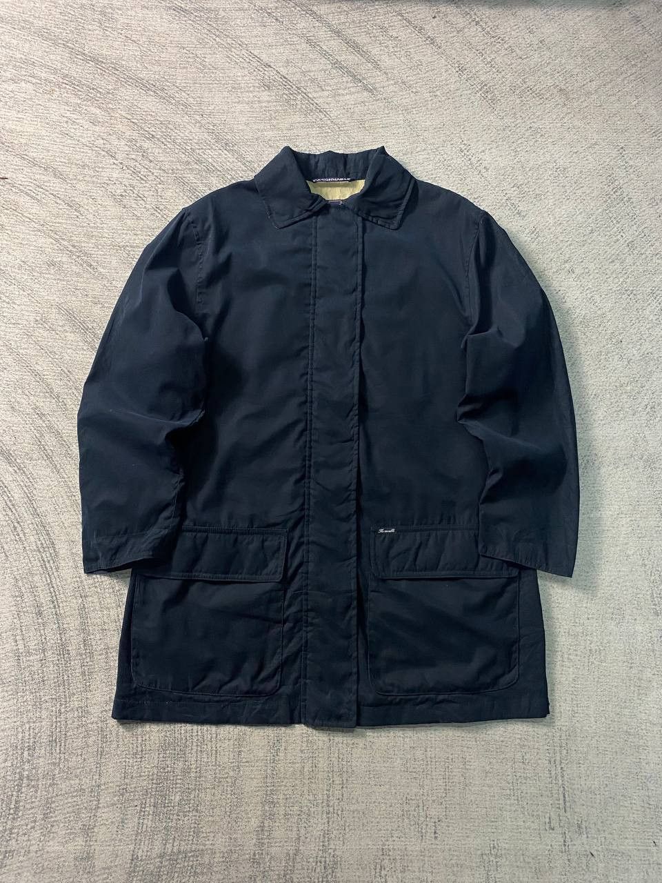 Designer × Faconnable Faconnable x Albert Goldberg Trench Coat Jacket Riri Zipper Size US XS / EU 42 / 0 - 1 Thumbnail