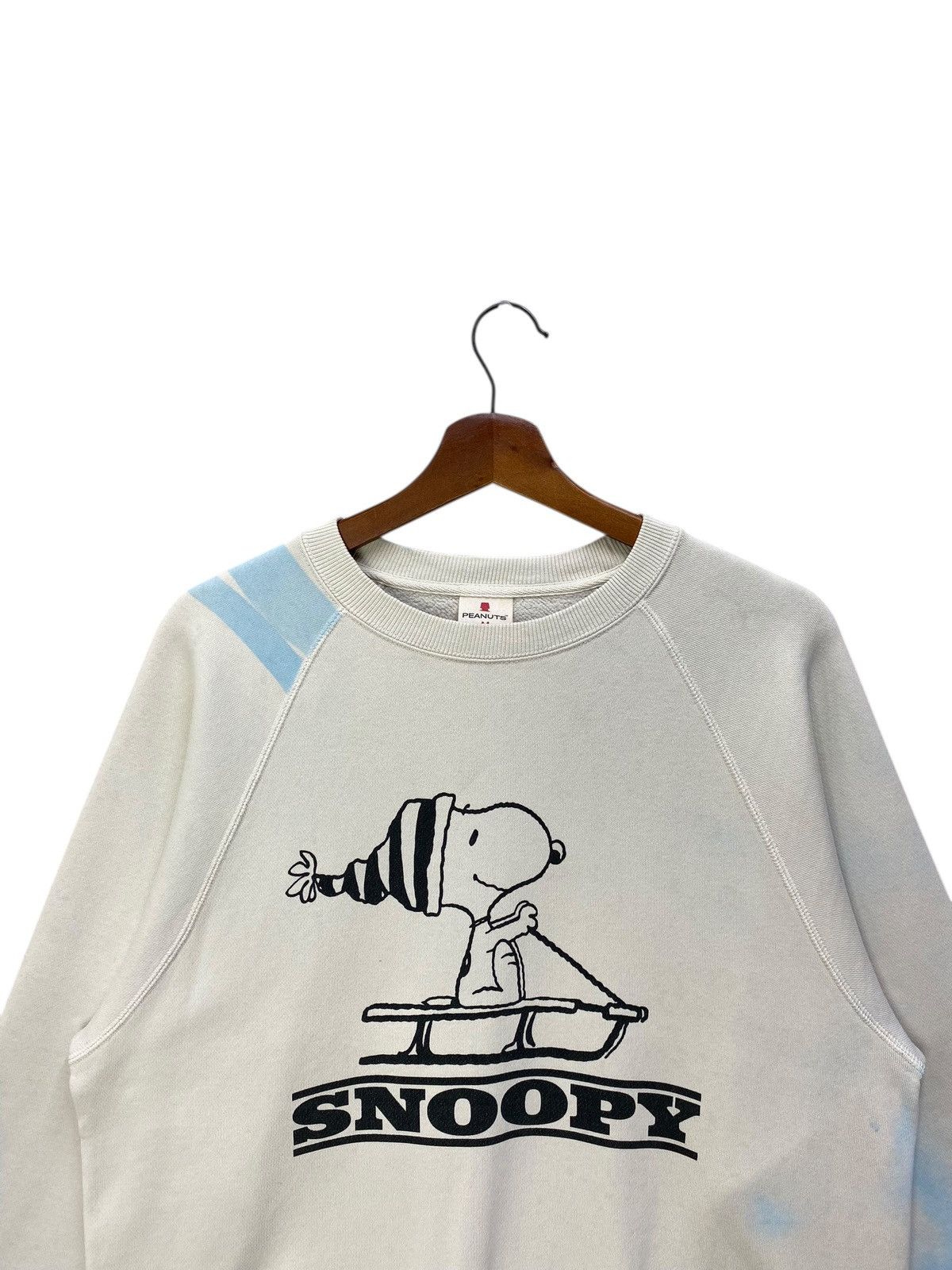 Peanuts Peanuts Sweatshirt Big Logo Snoopy Crewneck Size Medium Size US M / EU 48-50 / 2 - 2 Thumbnail